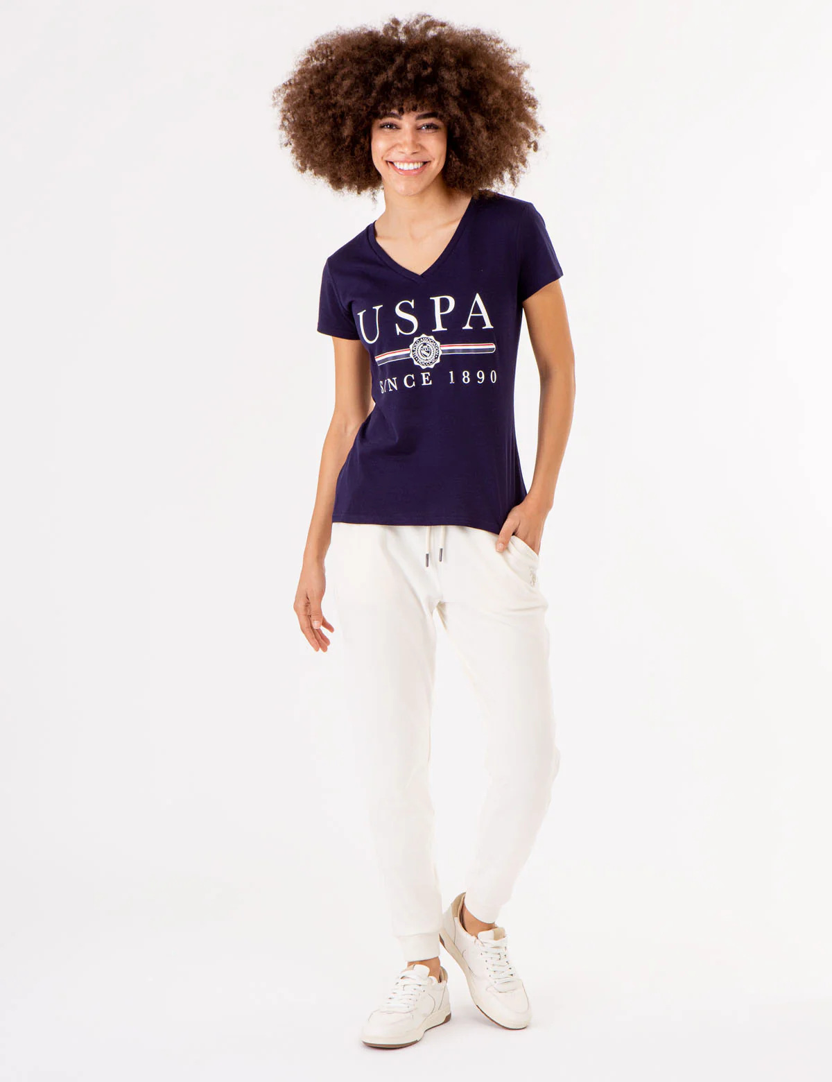 USPA MEDALLION V-NECK T-SHIRT - Image 10
