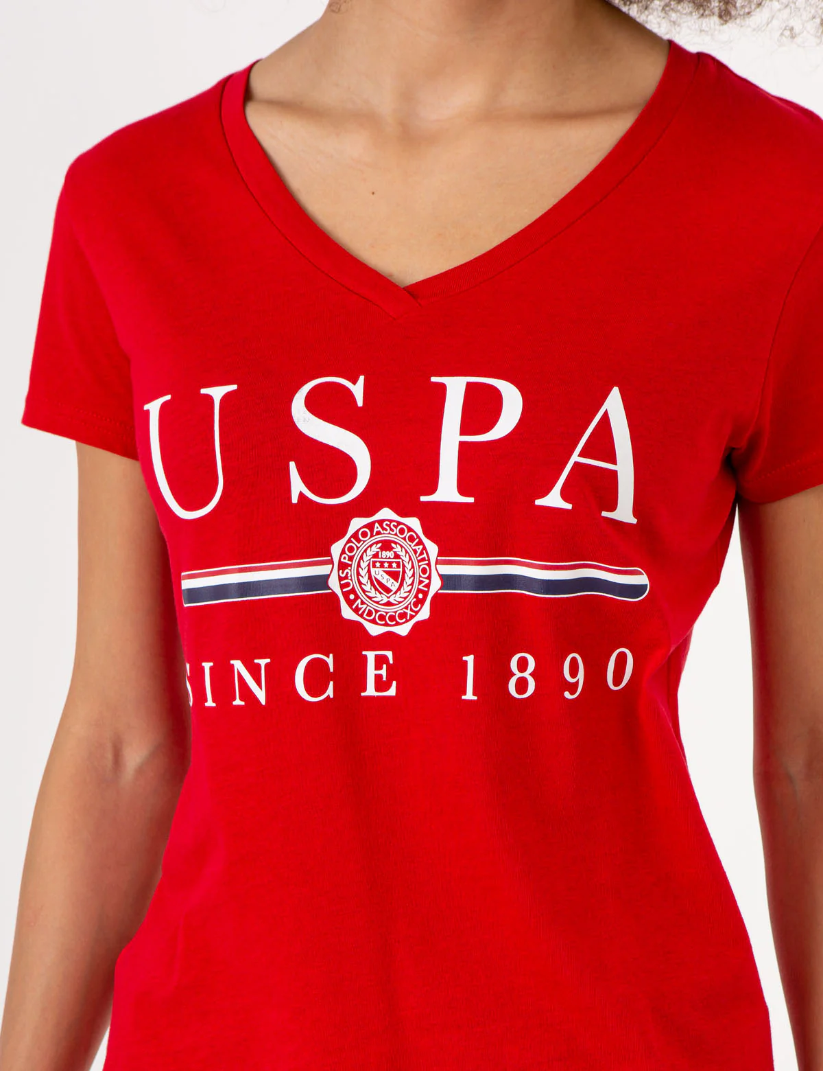 USPA MEDALLION V-NECK T-SHIRT - Image 6