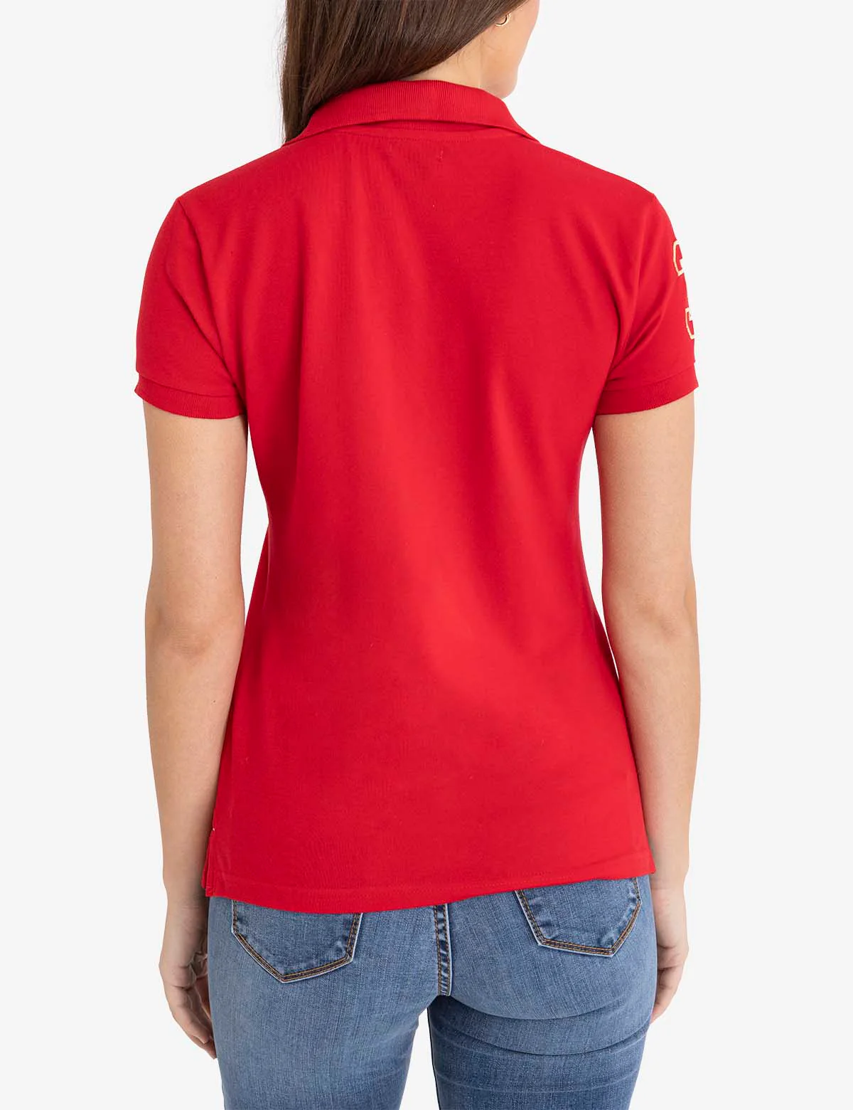 USPA METALLIC PRINT POLO SHIRT - Image 6
