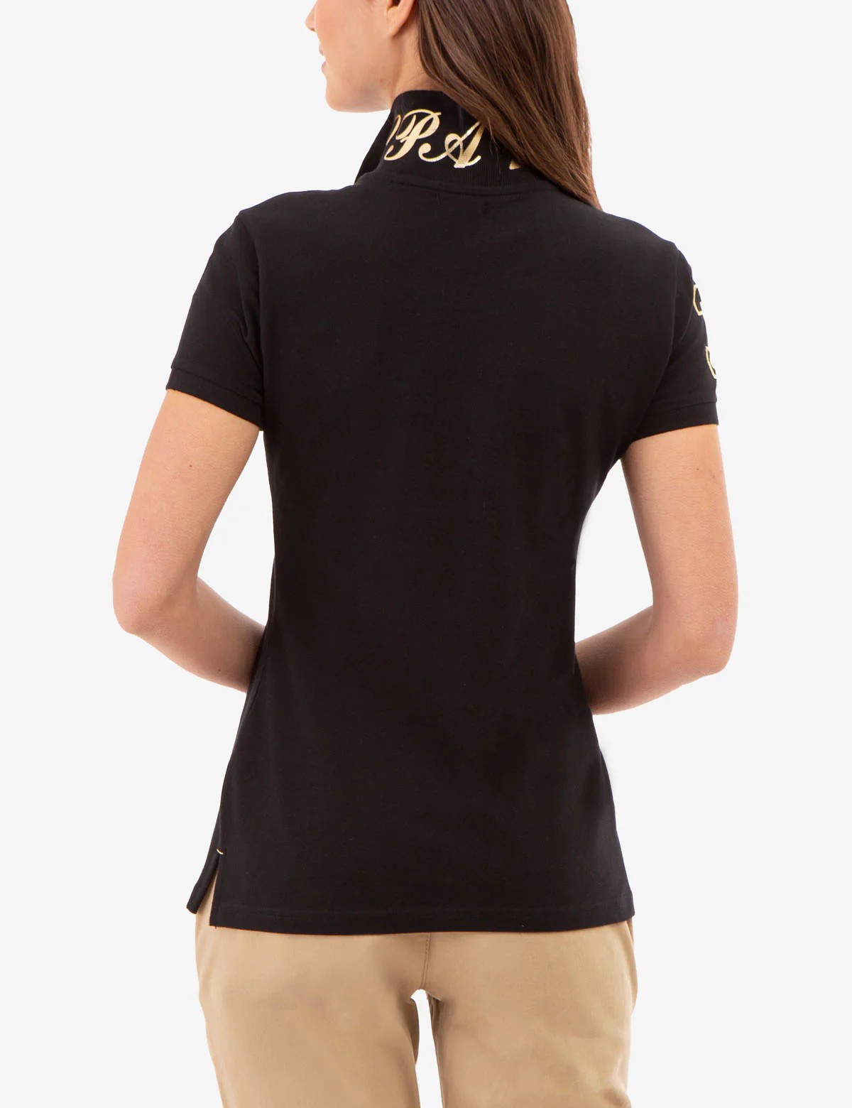 USPA METALLIC PRINT POLO SHIRT - Image 9