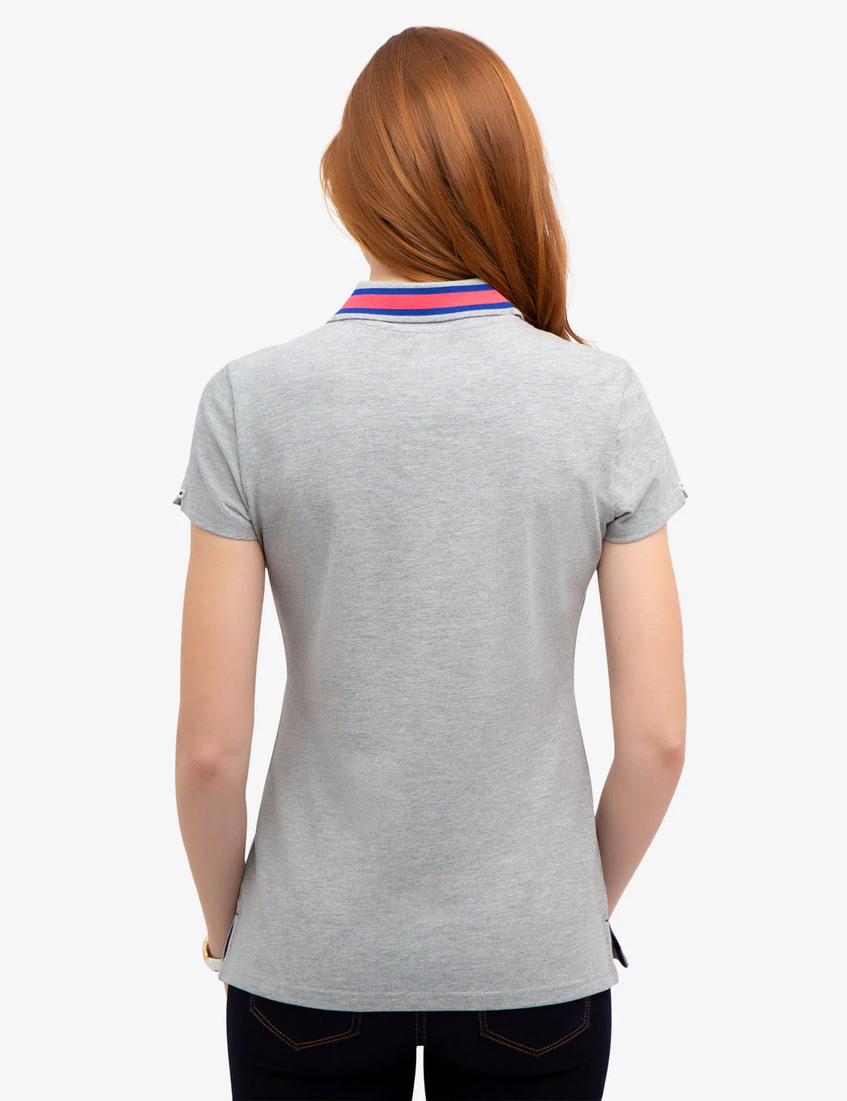 USPA CONTRAST COLLAR POLO SHIRT - Image 6