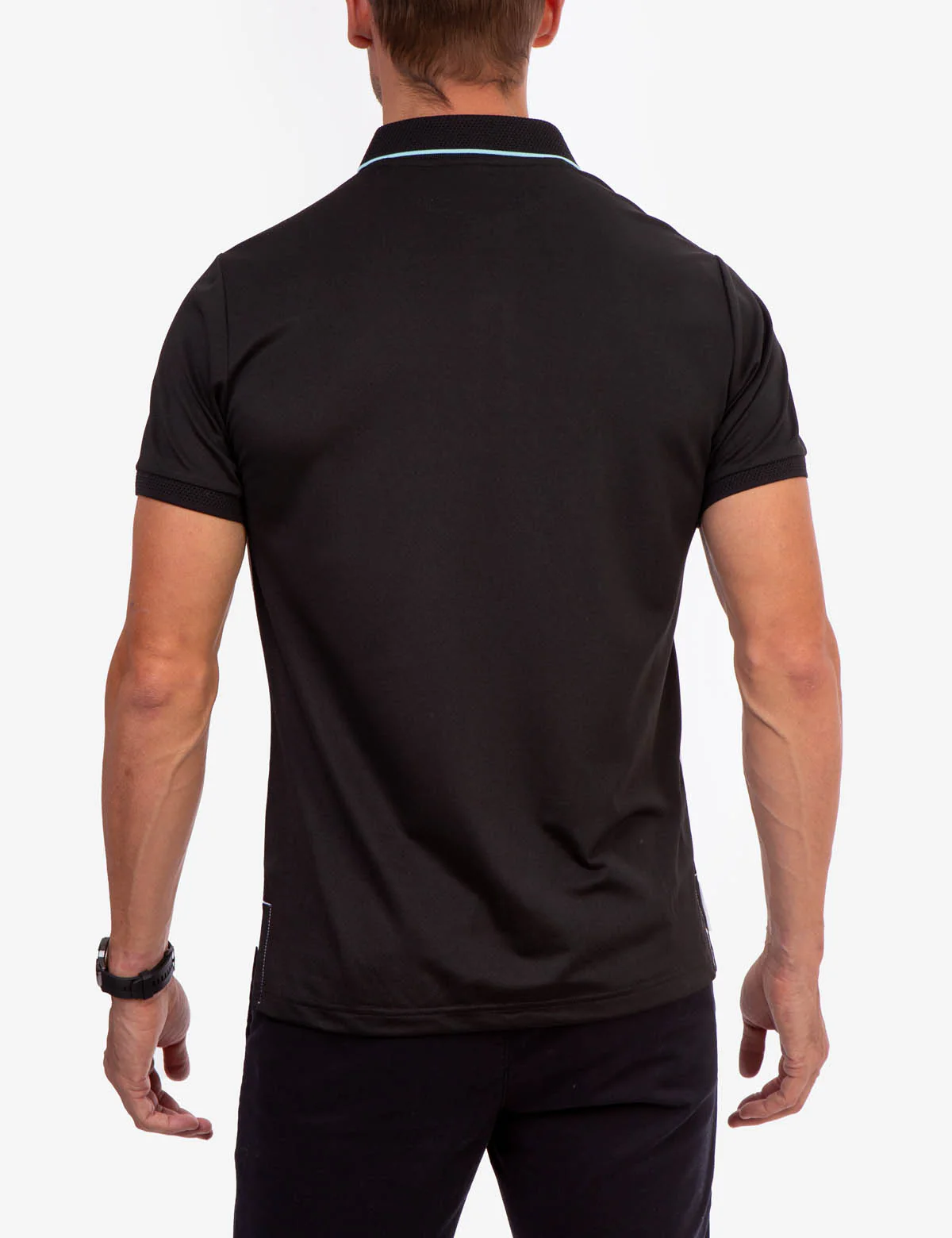 USPA PIQUE COLORBLOCK POLO SHIRT - Image 4
