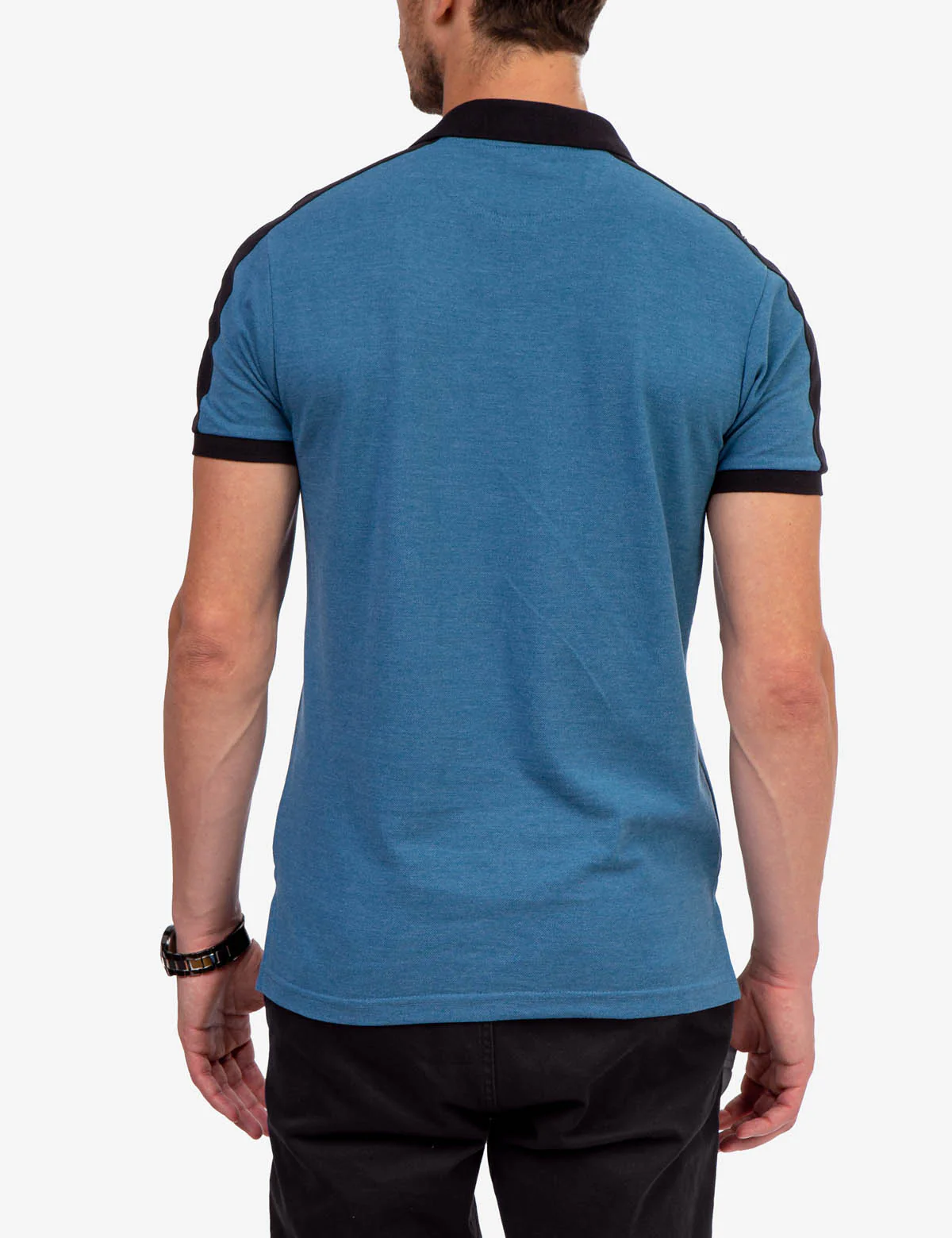USPA PIQUE COLORBLOCK POLO SHIRT - Image 11