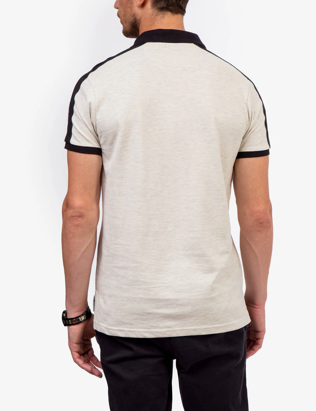 USPA PIQUE COLORBLOCK POLO SHIRT - Image 17