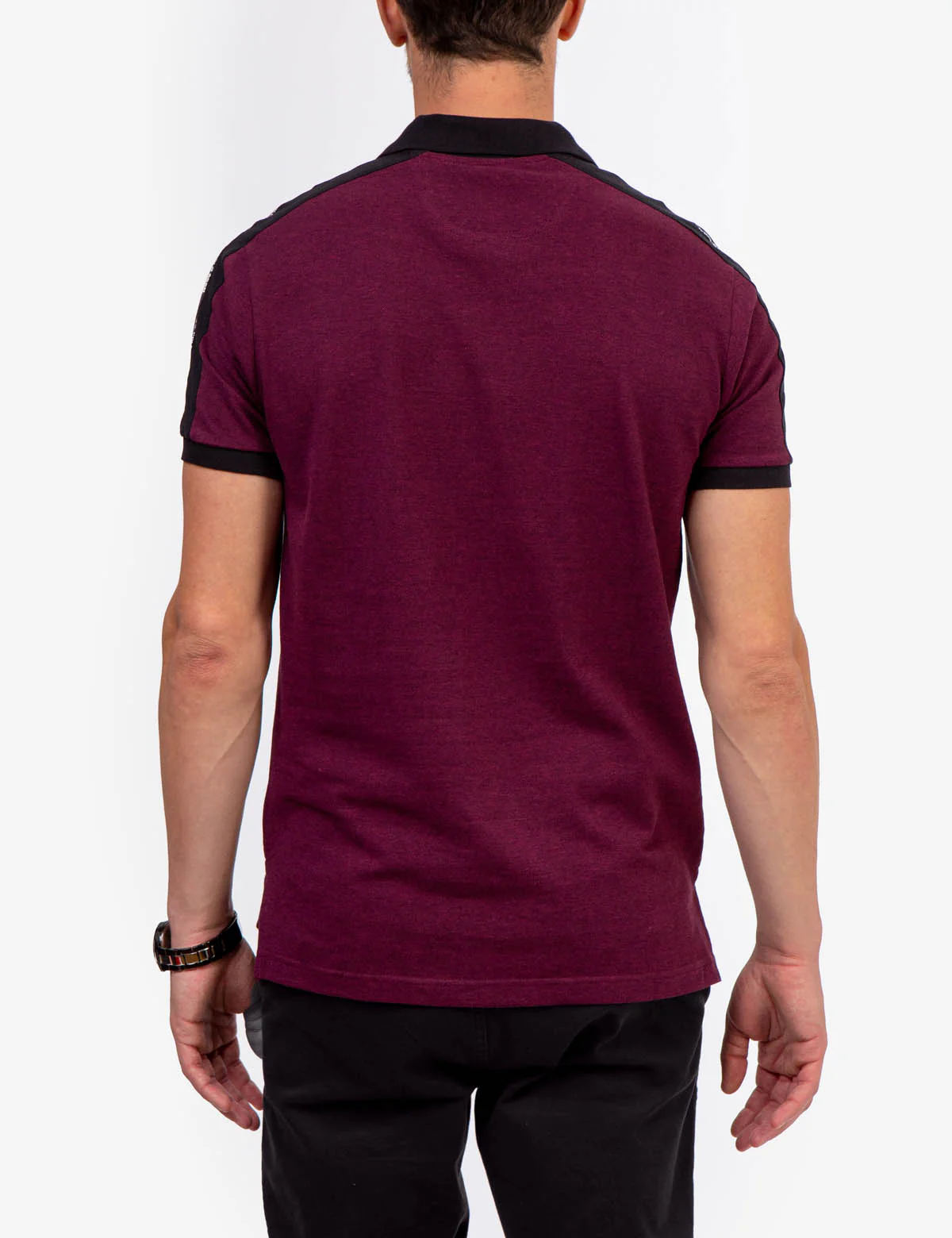 USPA PIQUE COLORBLOCK POLO SHIRT - Image 4
