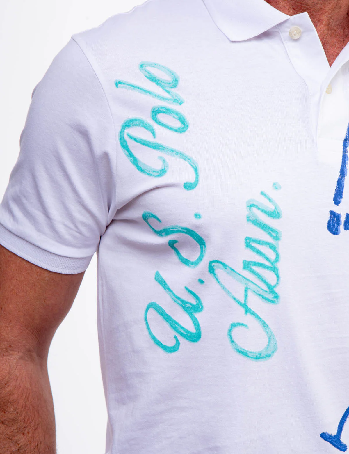 USPA PRINTED GRAPHIC POLO SHIRT - Image 4