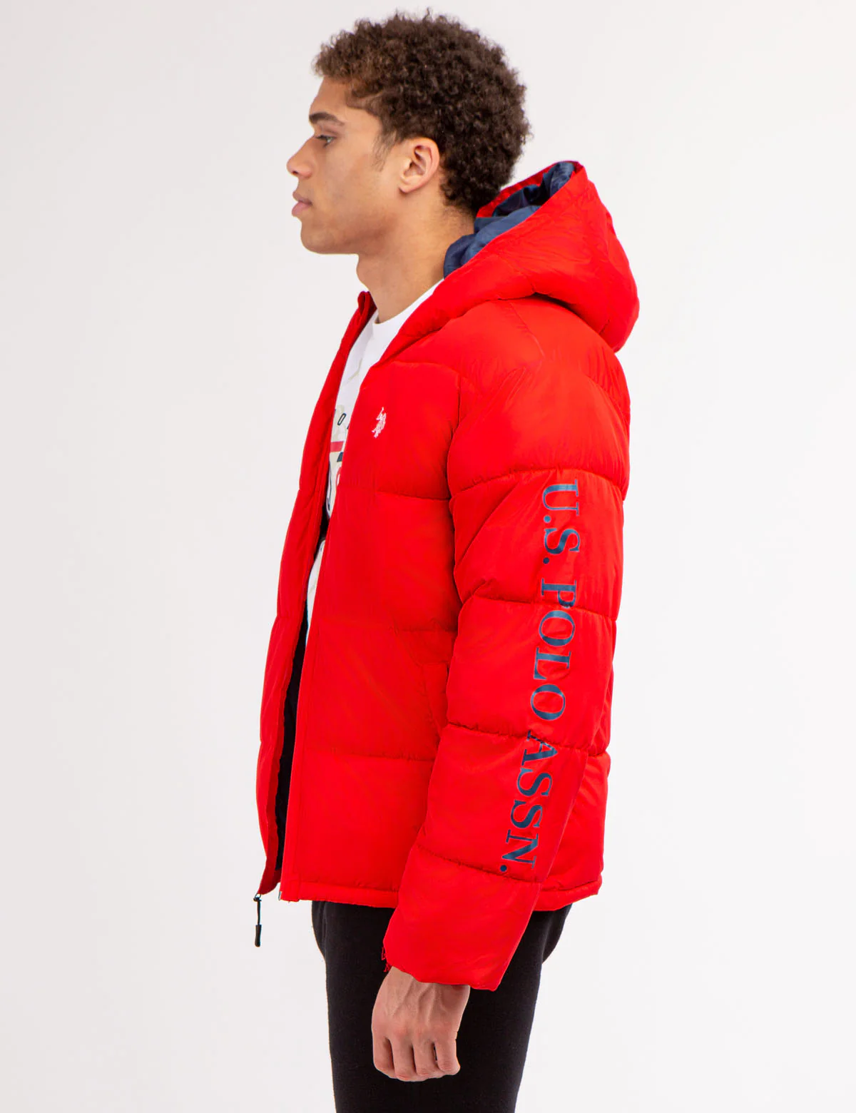 USPA QUILTED PUFFER JACKET - Image 3