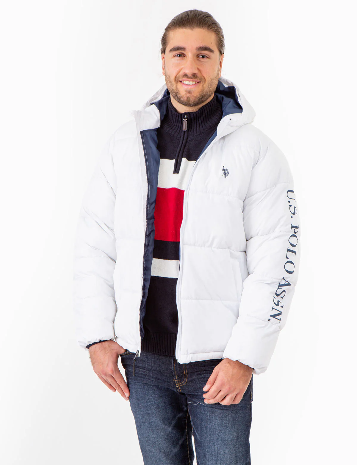USPA QUILTED PUFFER JACKET - Image 5