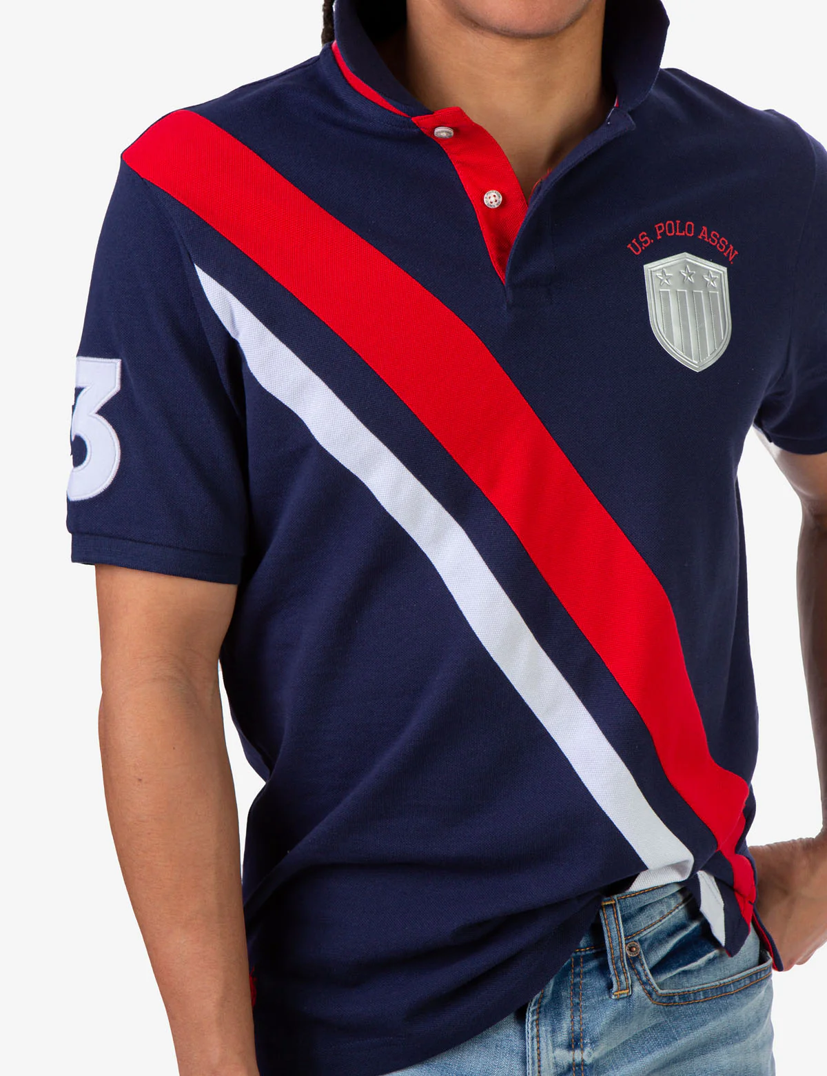 USPA SASH PIQUE POLO SHIRT - Image 5