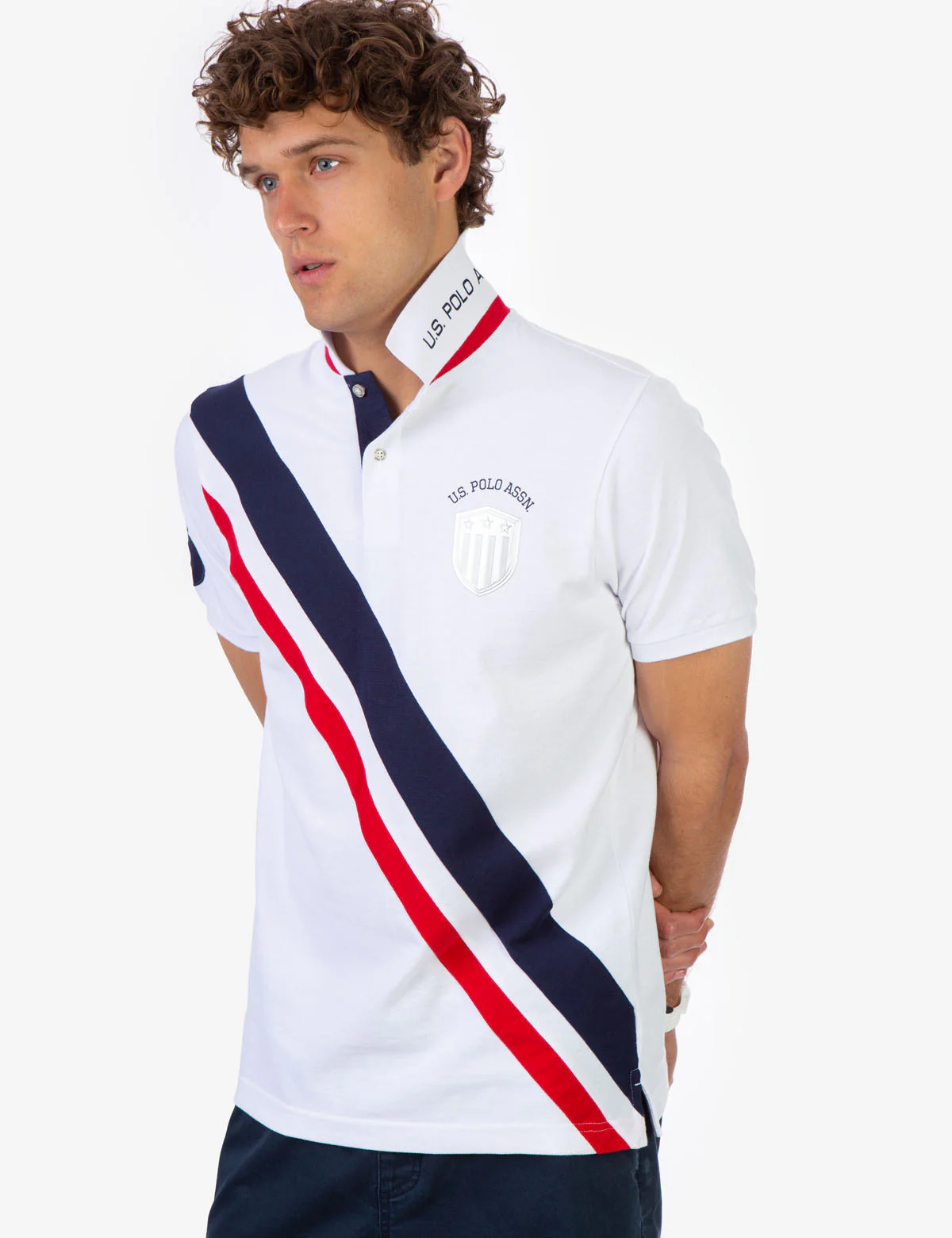 USPA SASH PIQUE POLO SHIRT - Image 7