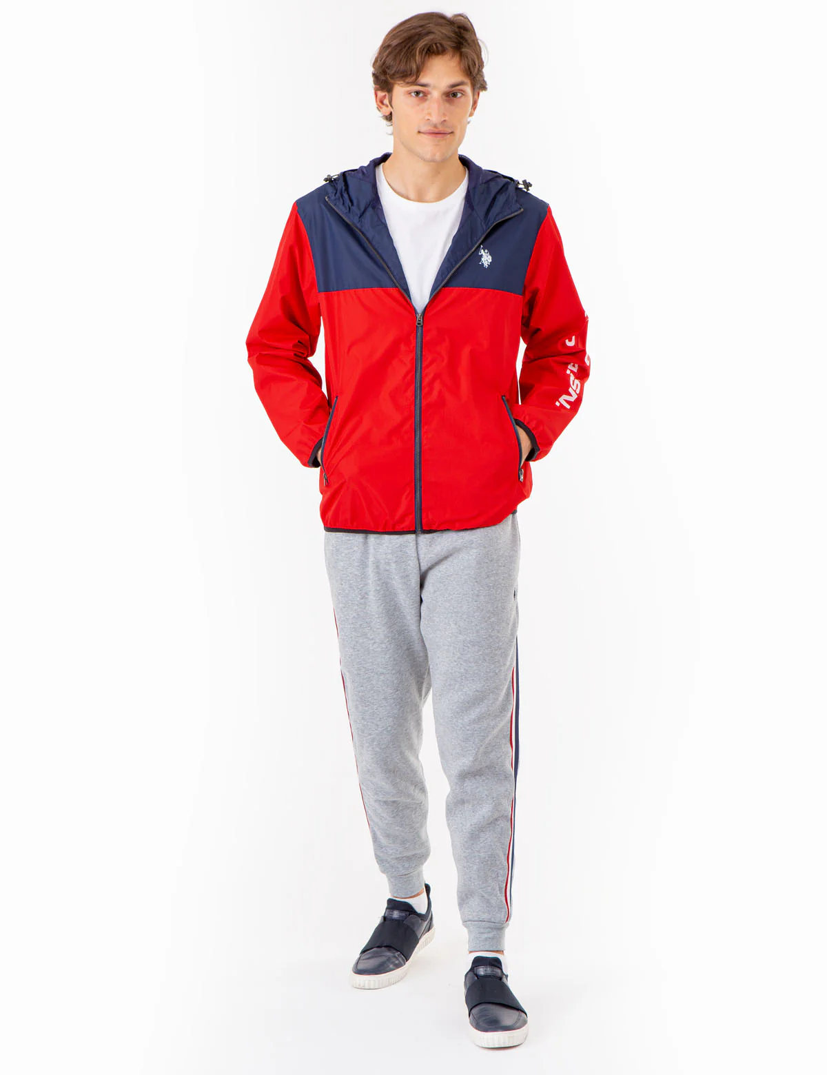 USPA SLEEVE COLORBLOCK WINDBREAKER - Image 2