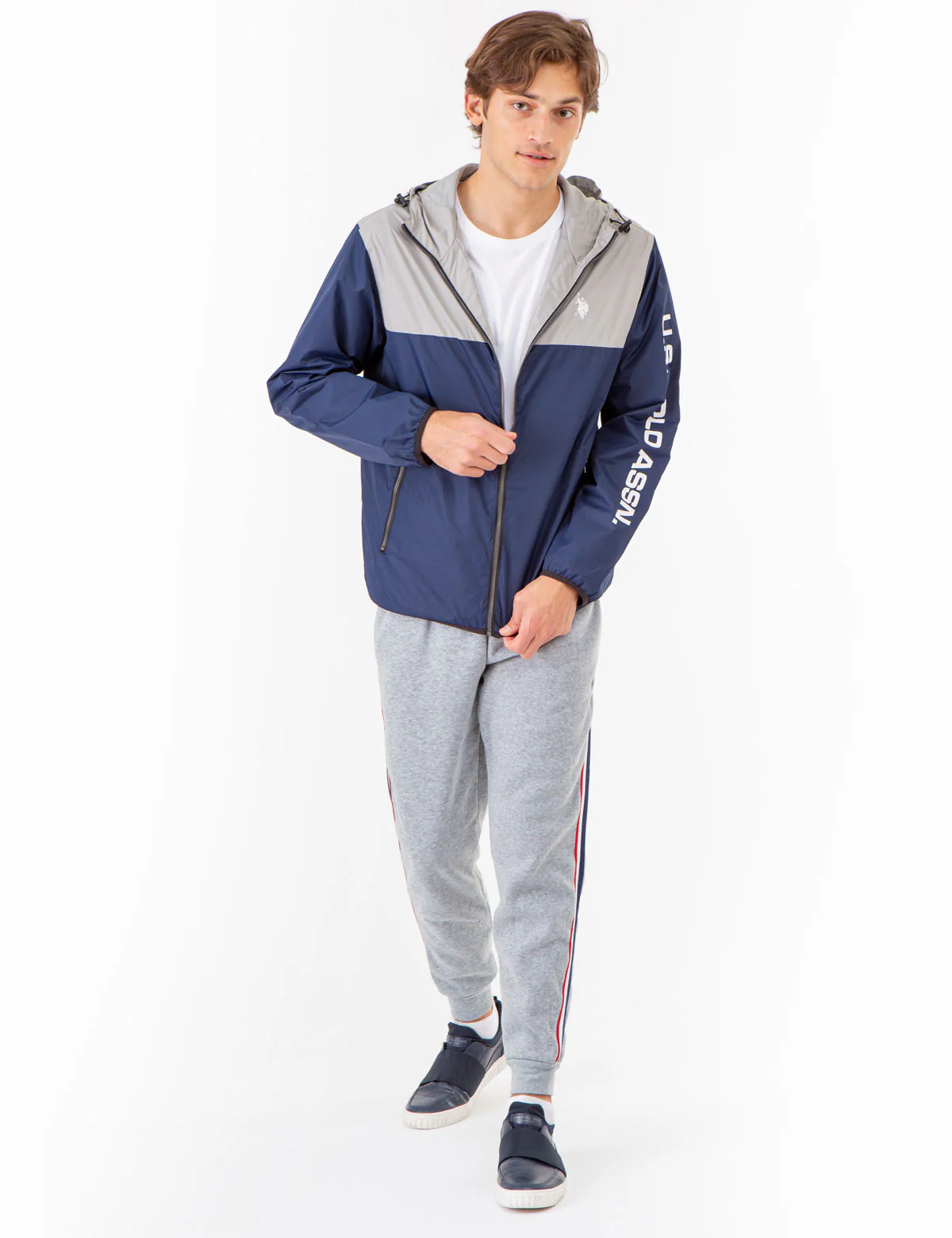 USPA SLEEVE COLORBLOCK WINDBREAKER - Image 5