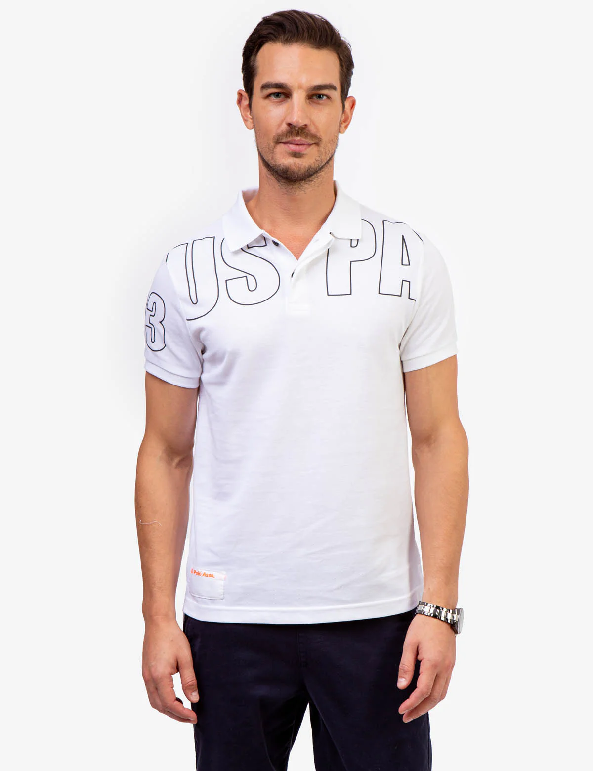 USPA SOLID PIQUE POLO SHIRT