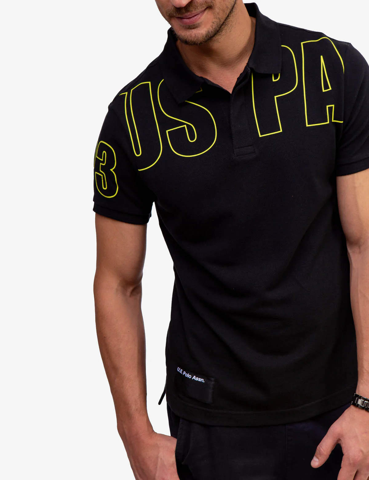 USPA SOLID PIQUE POLO SHIRT - Image 10