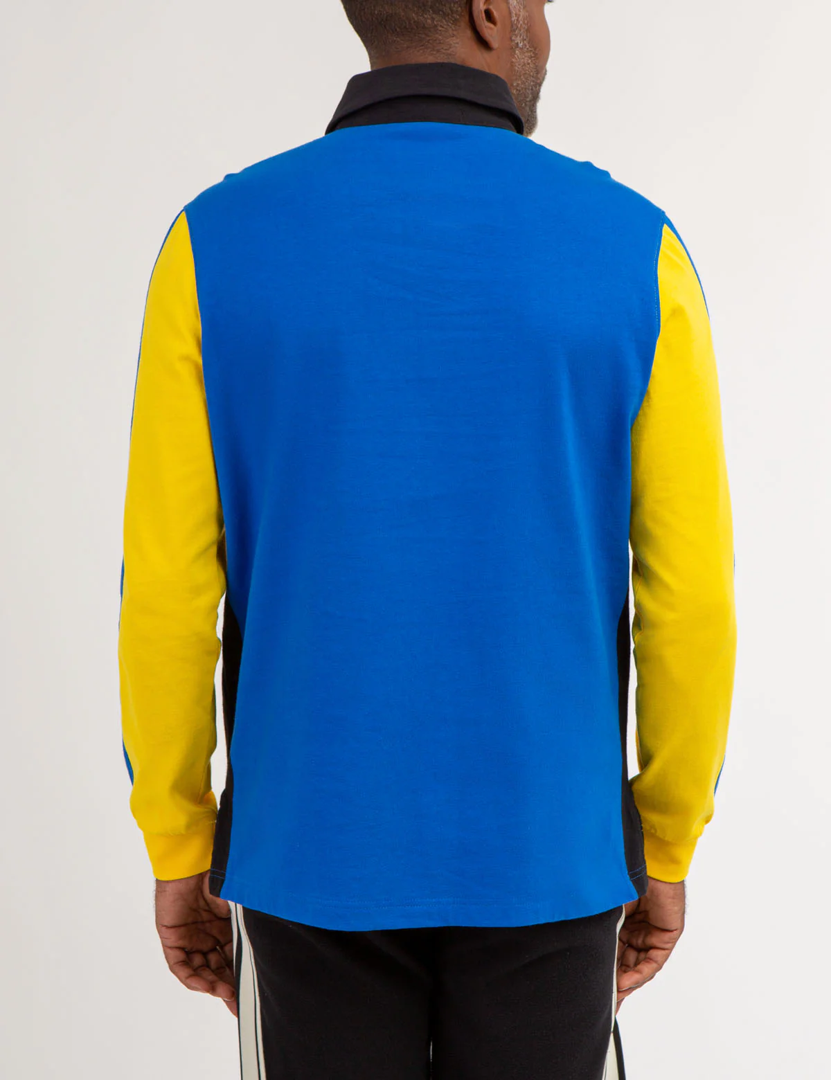 USPA SPORT COLORBLOCK LONG SLEEVE POLO SHIRT - Image 4