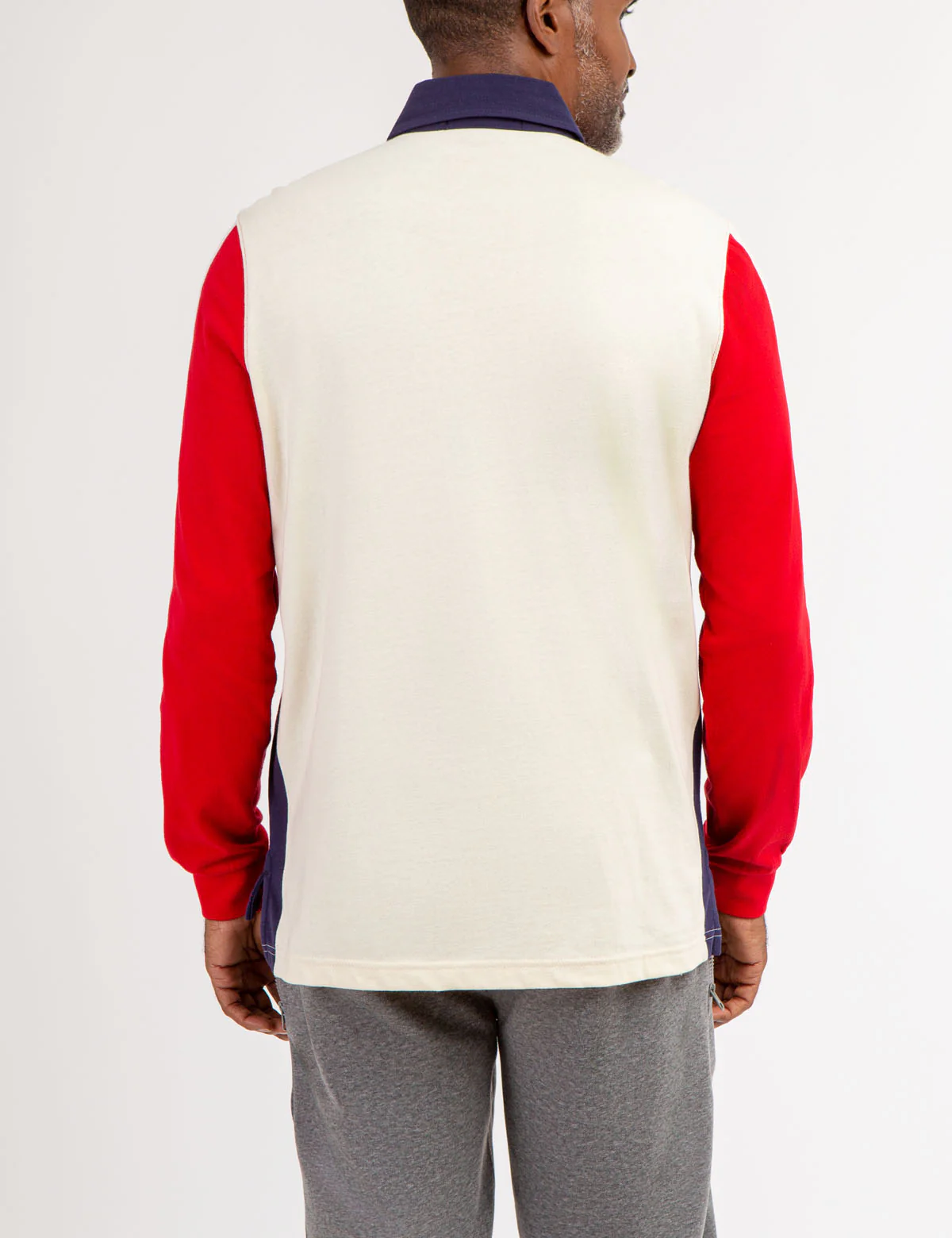 USPA SPORT COLORBLOCK LONG SLEEVE POLO SHIRT - Image 9