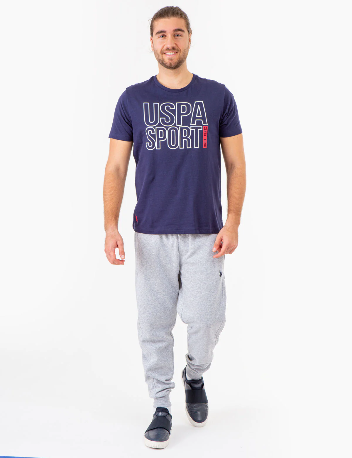 USPA SPORT GRAPHIC JERSEY T-SHIRT - Image 2