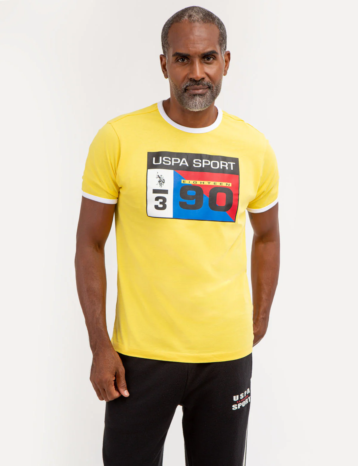 USPA SPORT RINGER GRAPHIC T-SHIRT