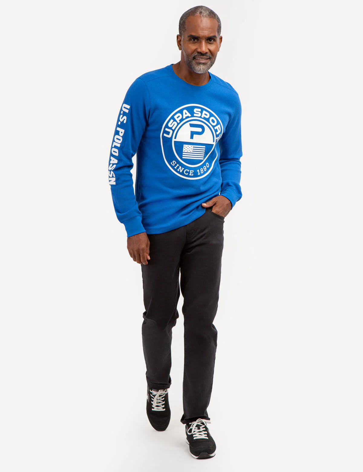 USPA SPORT THERMAL CREW PULLOVER - Image 3