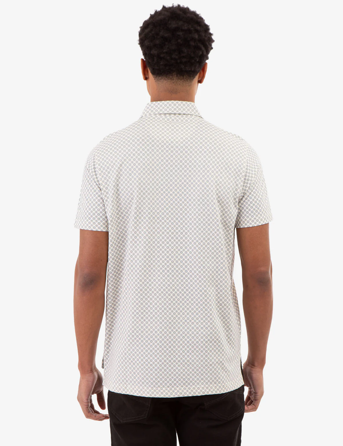 JERSEY PRINTED POLO SHIRT - Image 4