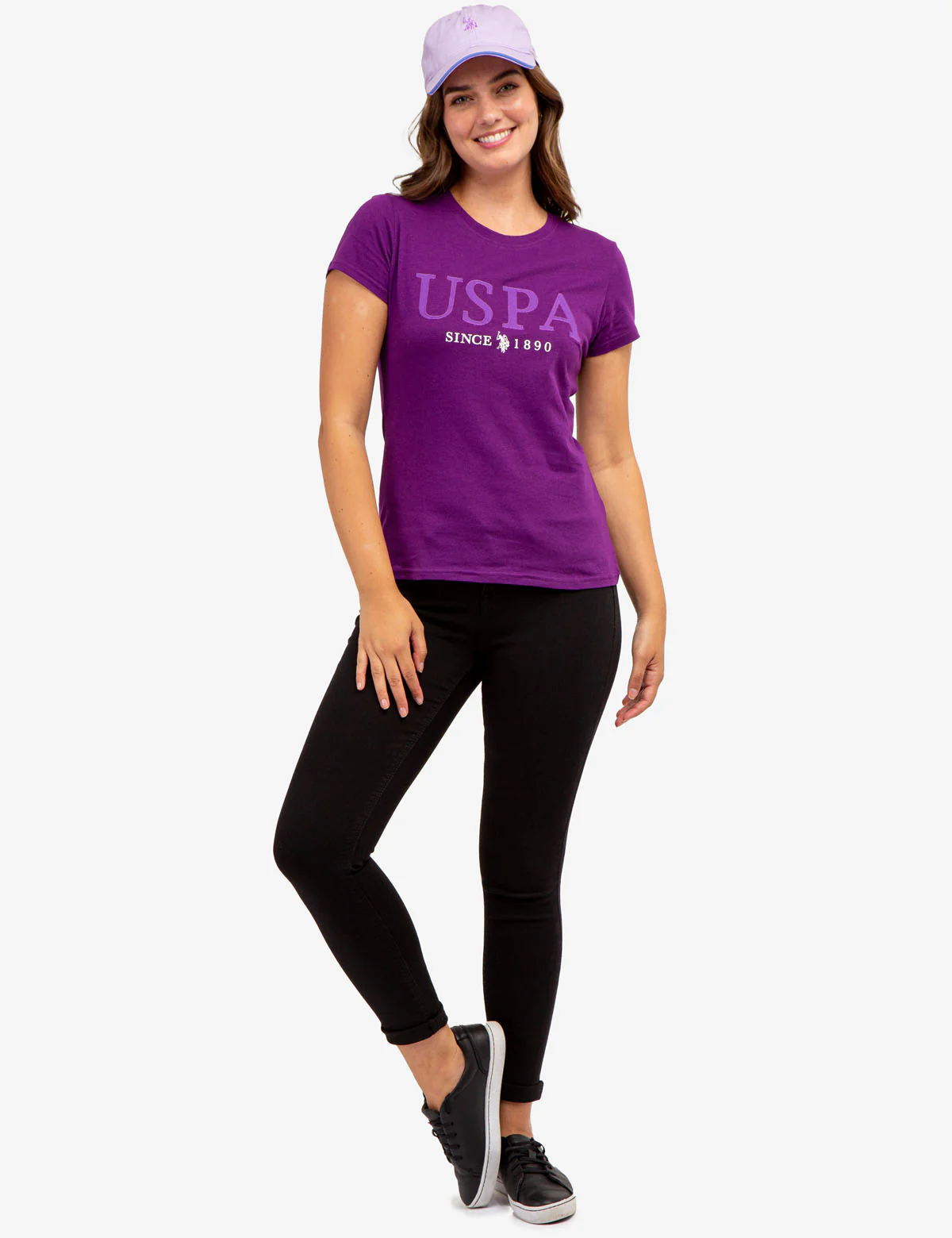 USPA STITCH APPLIQUE CREW NECK T-SHIRT - Image 14