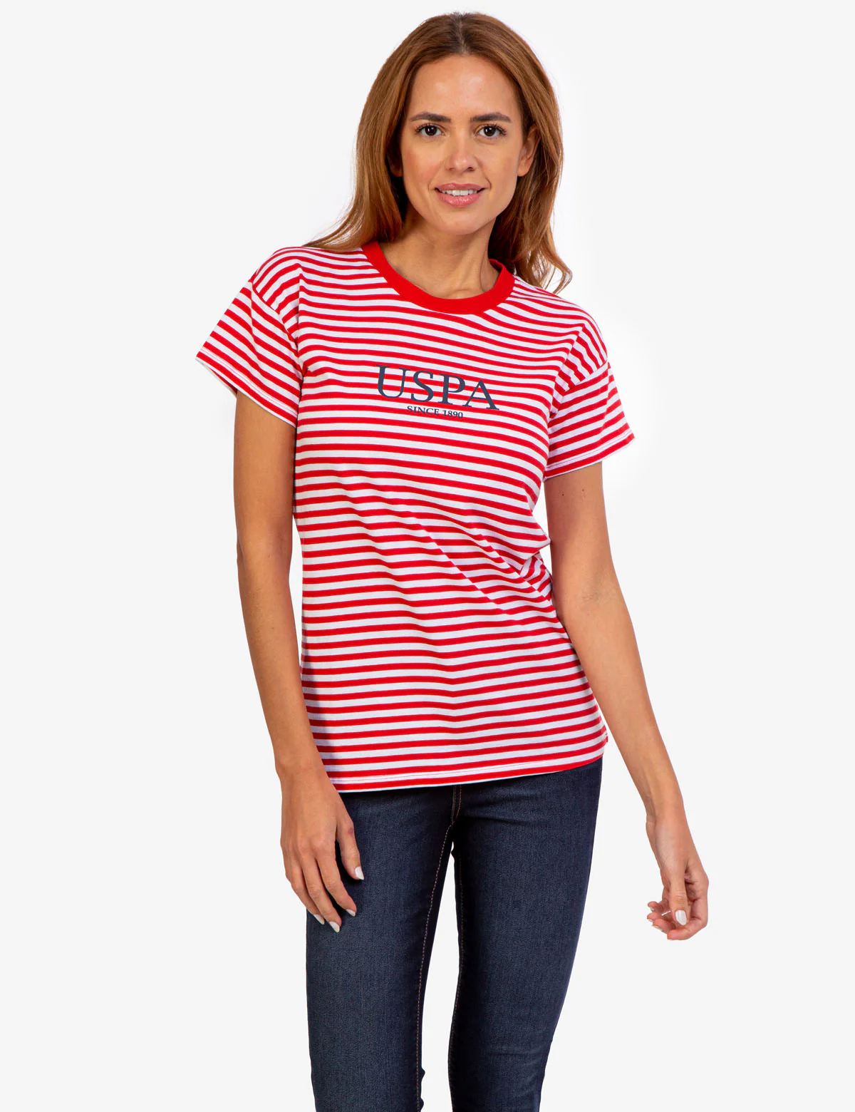 USPA STRIPE CREW NECK T-SHIRT - Image 12