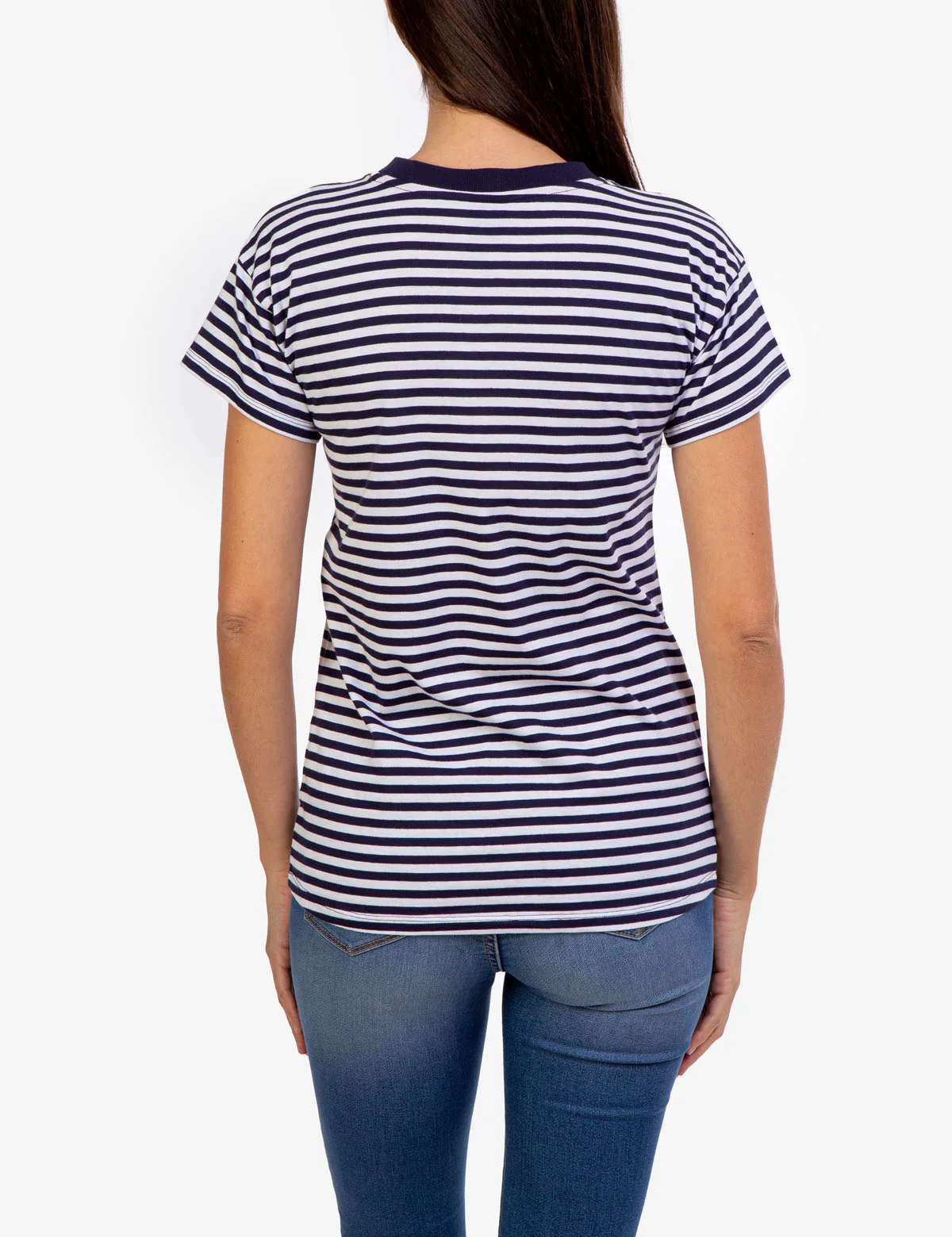 USPA STRIPE CREW NECK T-SHIRT - Image 4