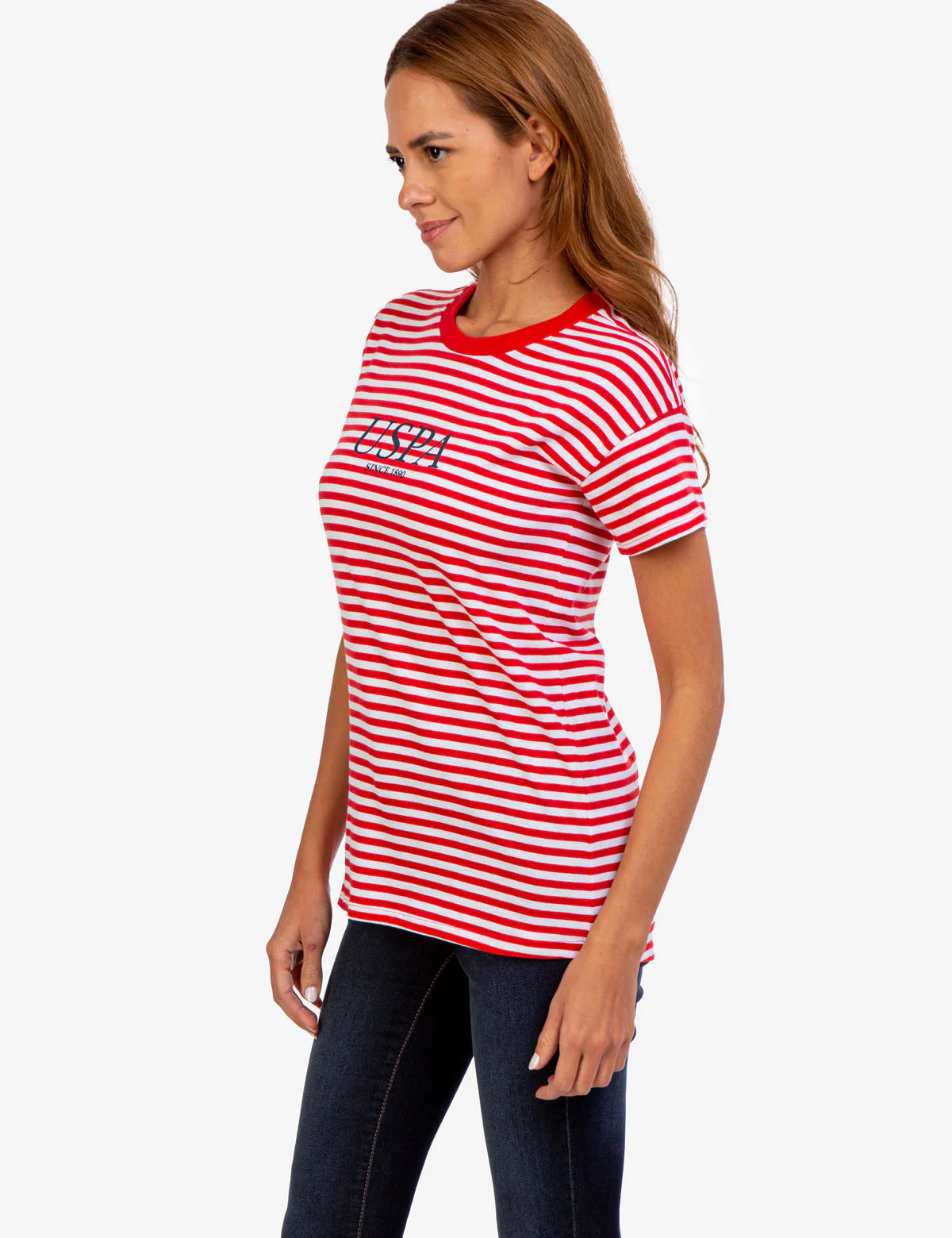 USPA STRIPE CREW NECK T-SHIRT - Image 9
