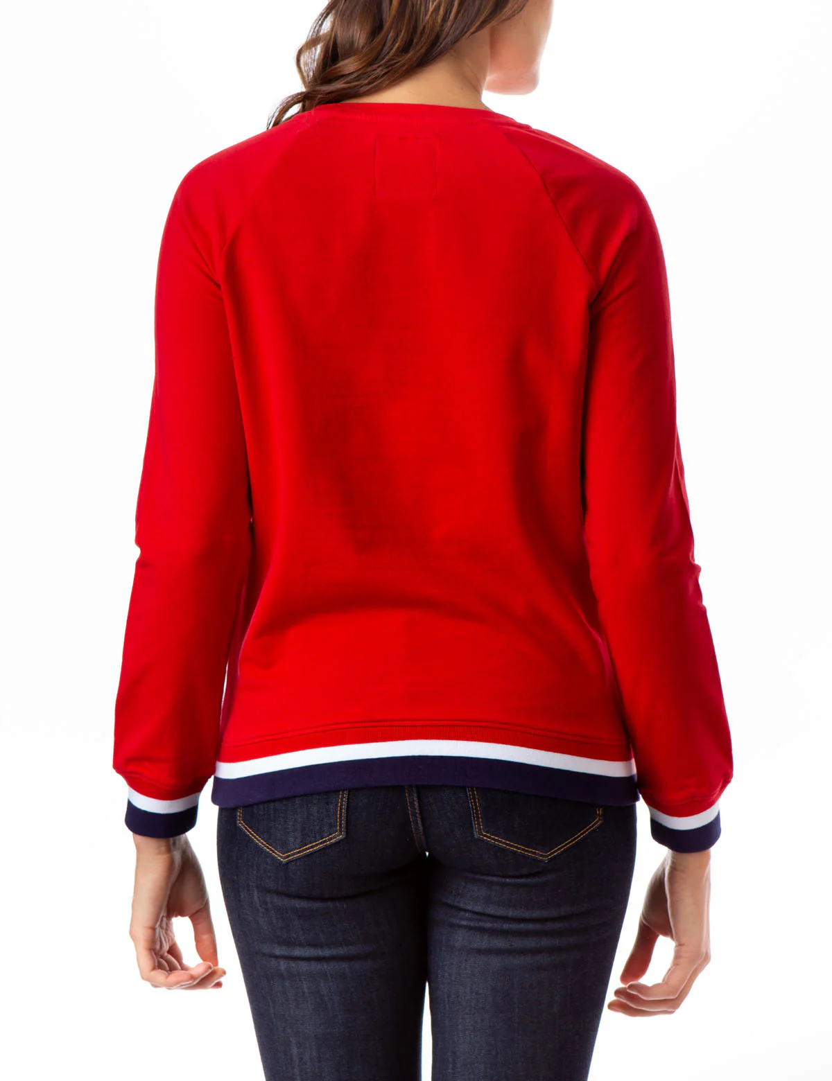 USPA STRIPED RIB CREW NECK SWEATSHIRT - Image 13