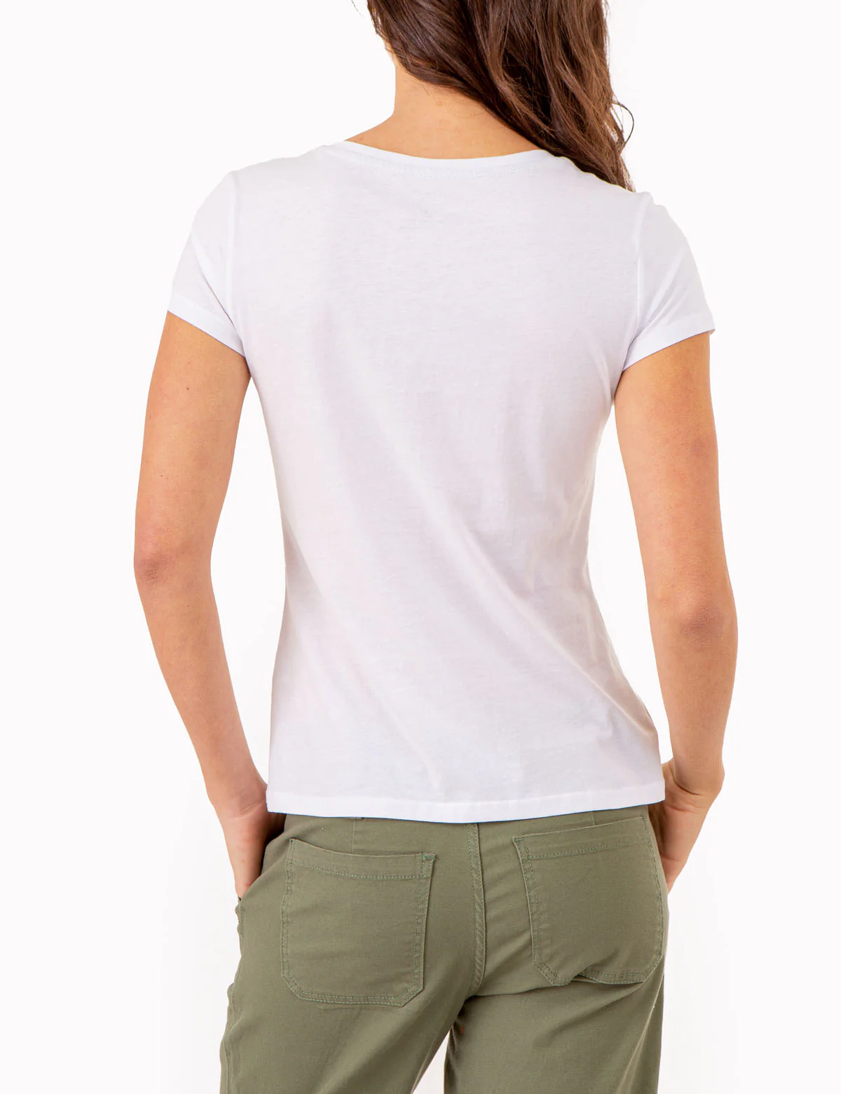USPA STUD EMBELLISHED V-NECK T-SHIRT - Image 11