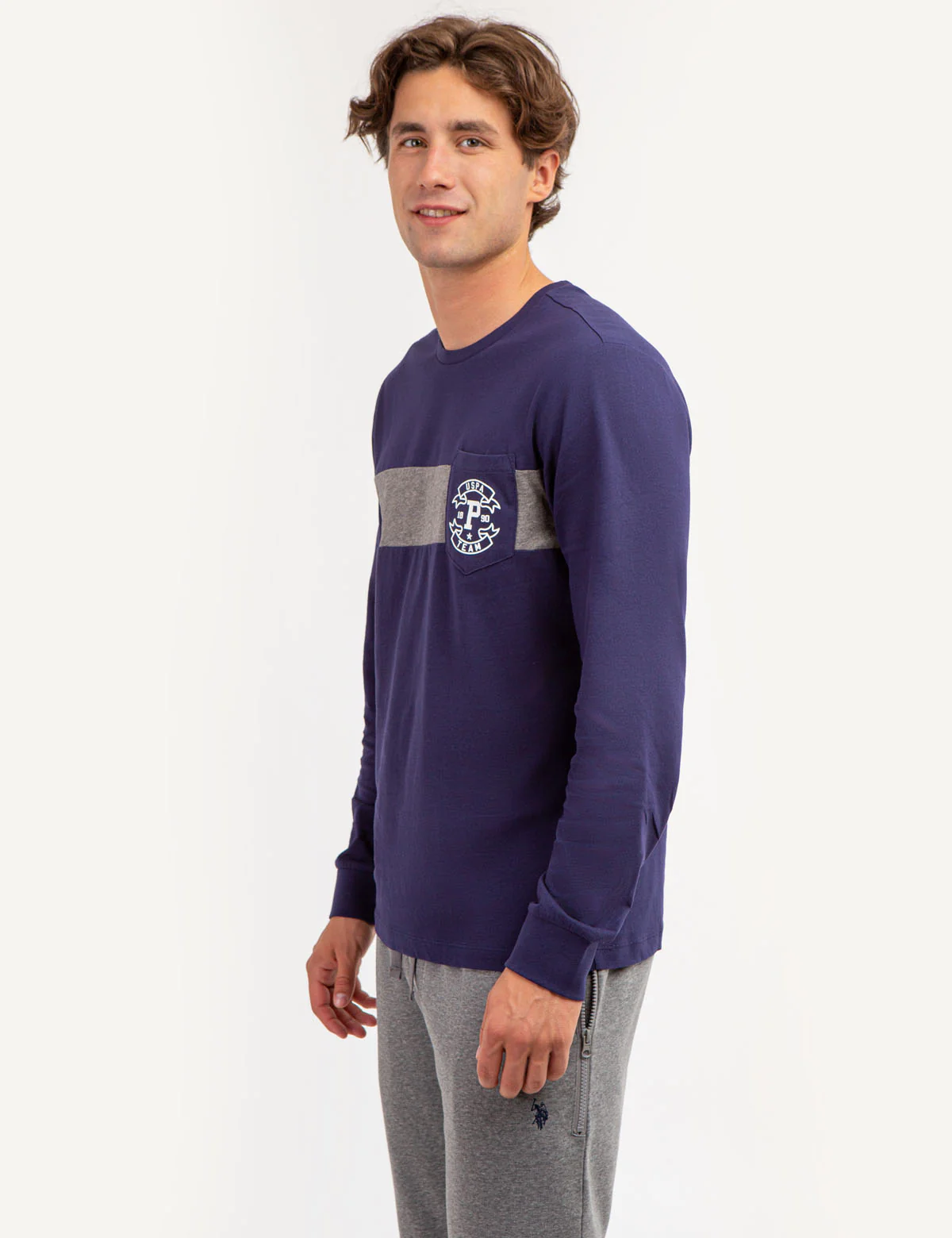 USPA TEAM COLORBLOCK LONG SLEEVE T-SHIRT - Image 3