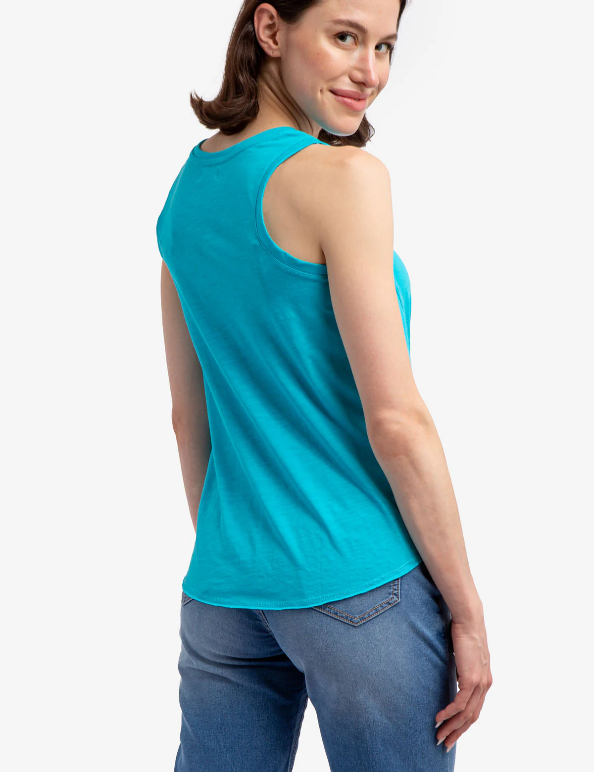 V-NECK FRONT TANK TOP - Image 2