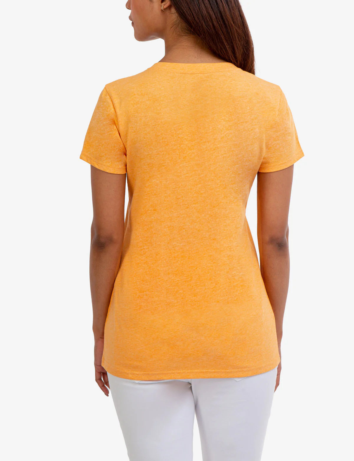 V-NECK STRIPE FOIL GRAPHIC T-SHIRT - Image 9