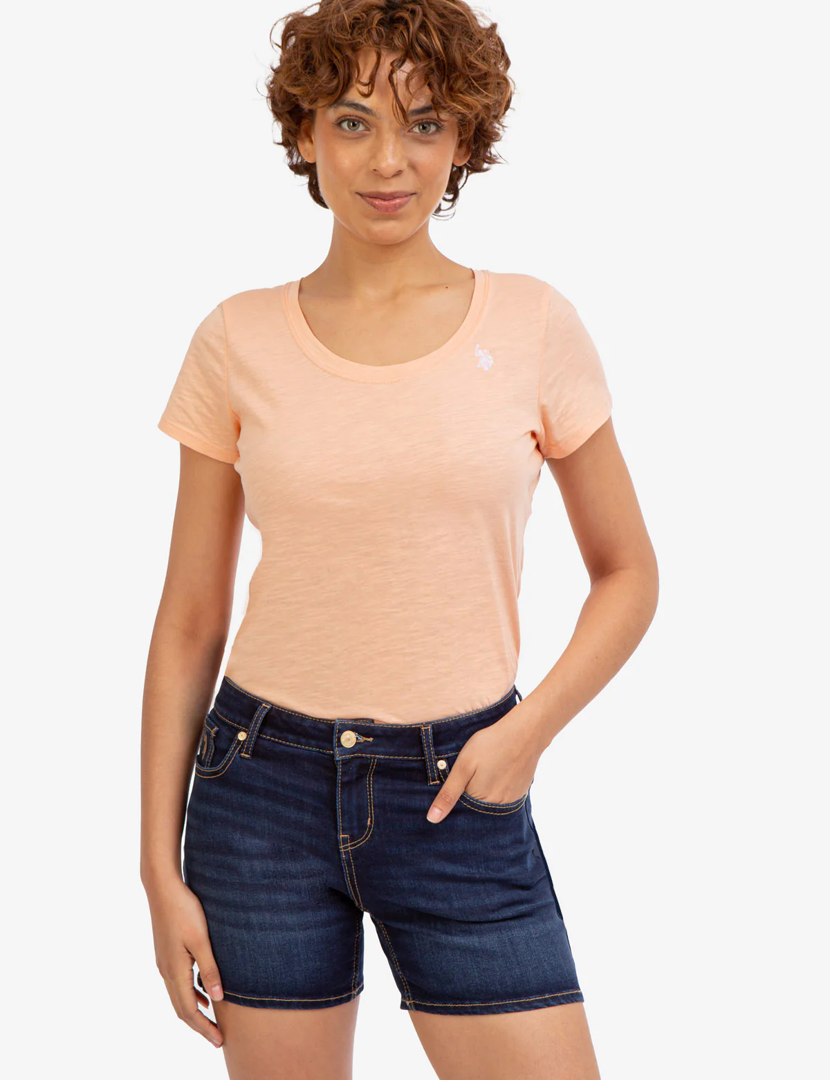 SCOOP NECK T-SHIRT - Image 6