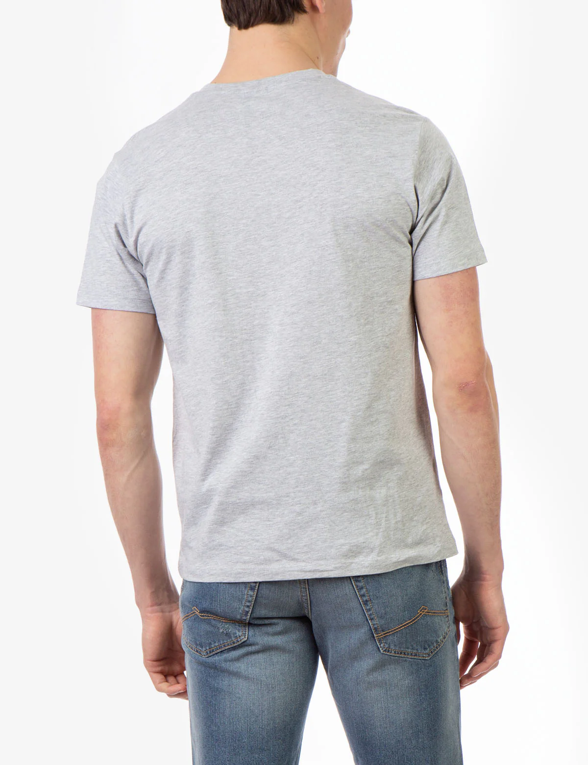 SOLID V-NECK T-SHIRT - Image 8