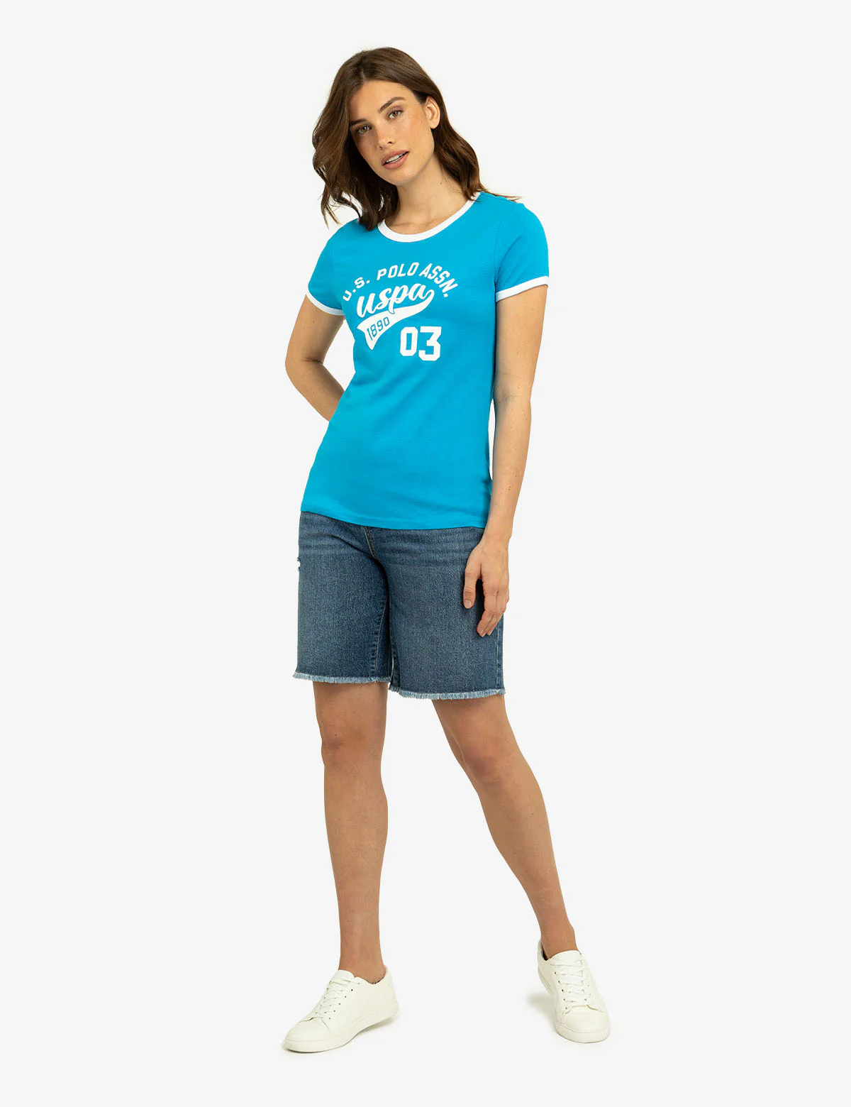 VARSITY PRINT RINGER T-SHIRT - Image 2