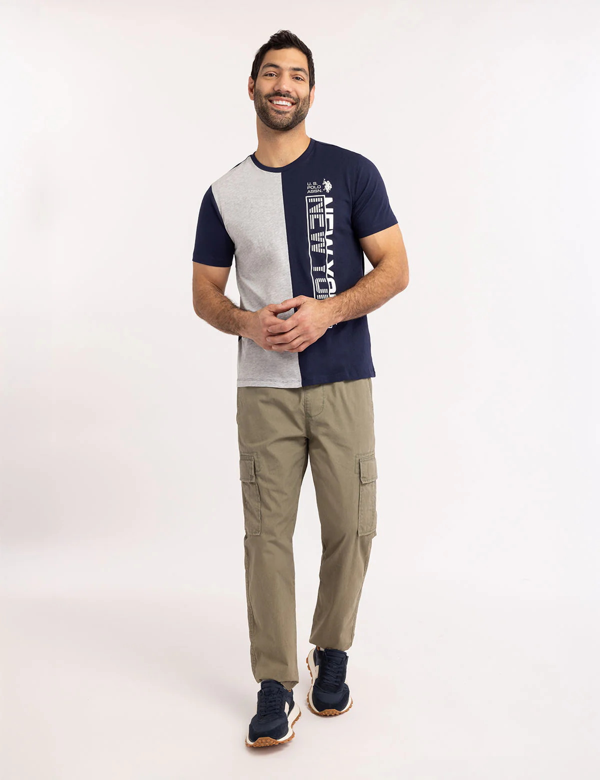 VERTICAL NEW YORK COLOR BLOCK T-SHIRT - Image 2