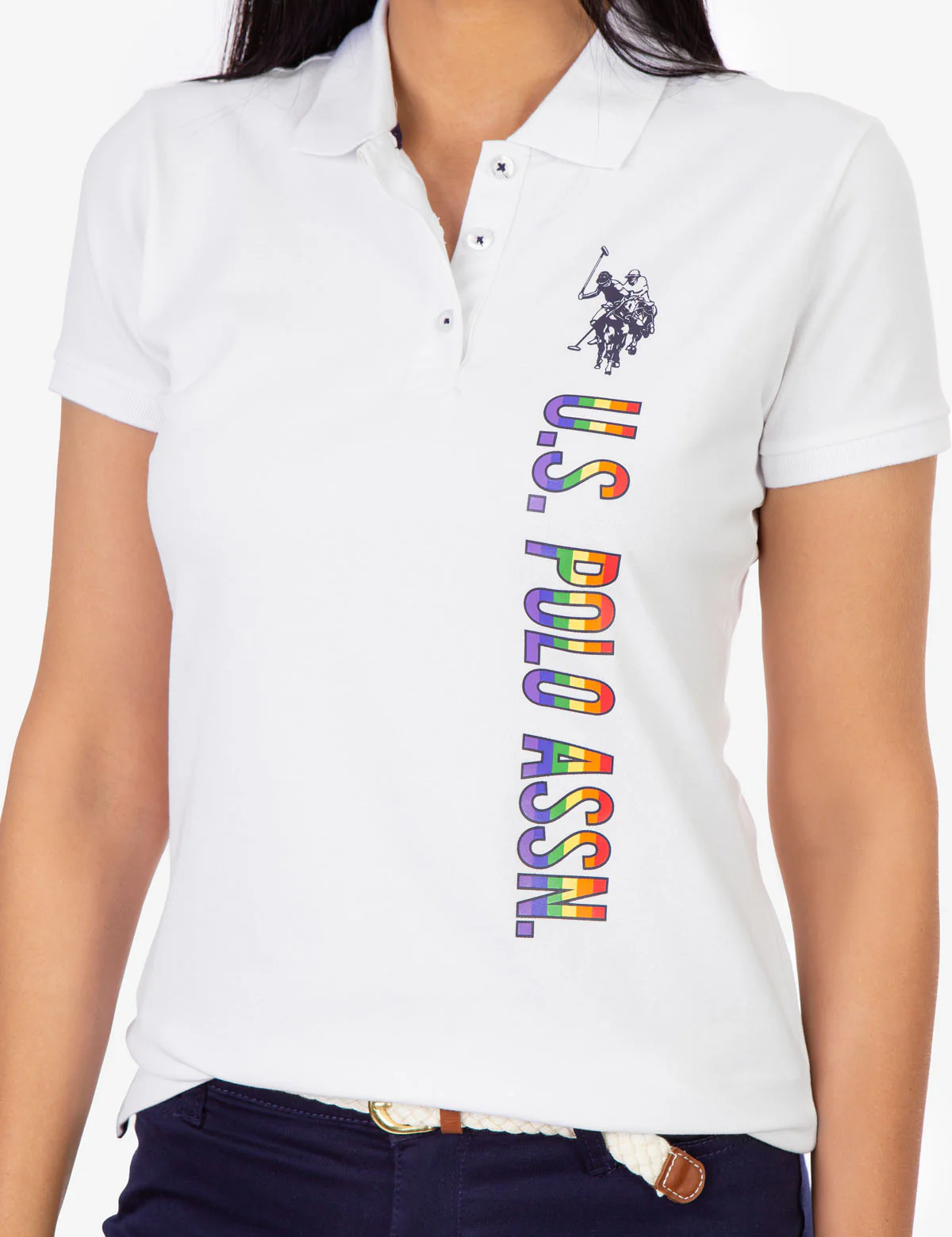 VERTICAL RAINBOW POLO SHIRT - Image 11