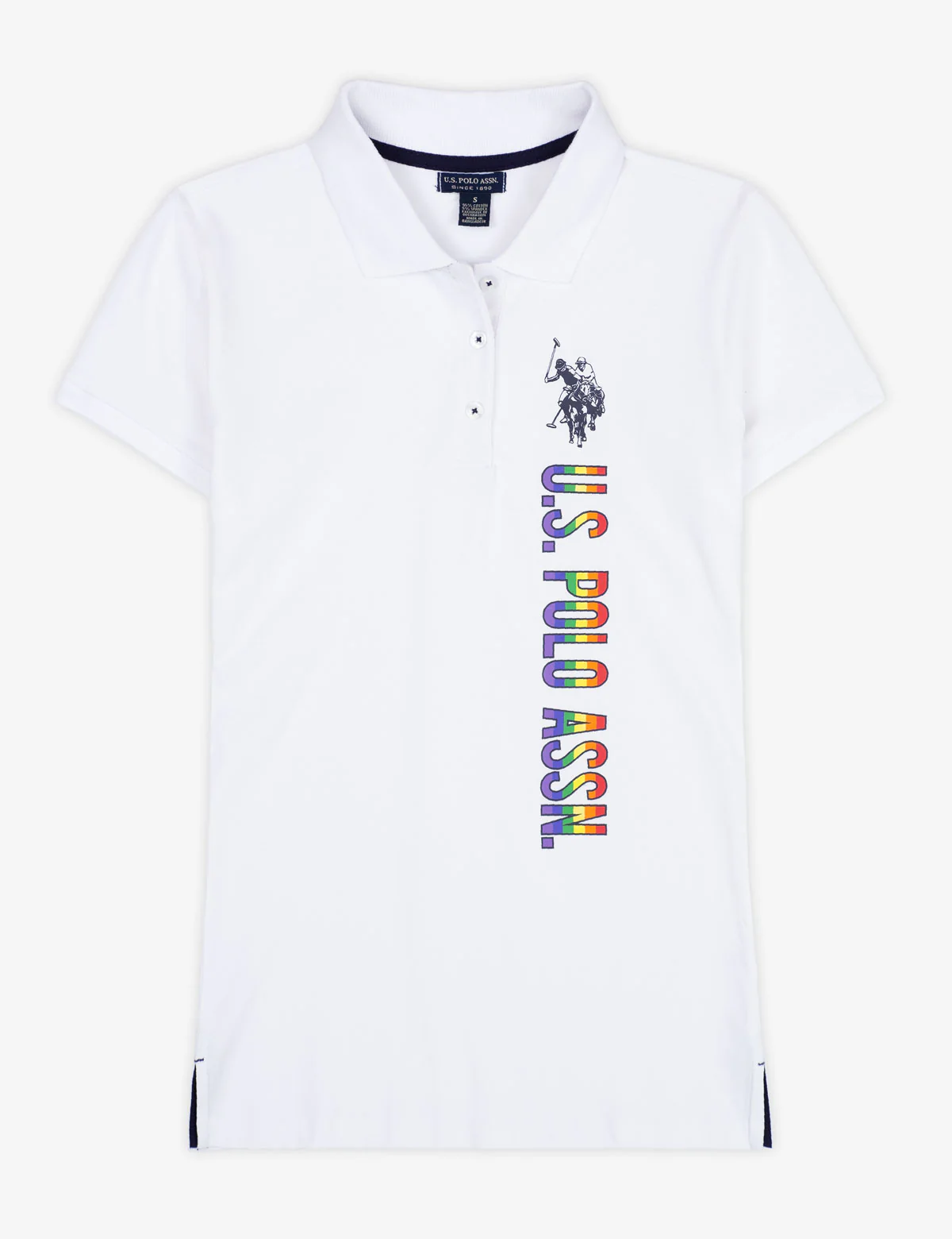 VERTICAL RAINBOW POLO SHIRT - Image 13