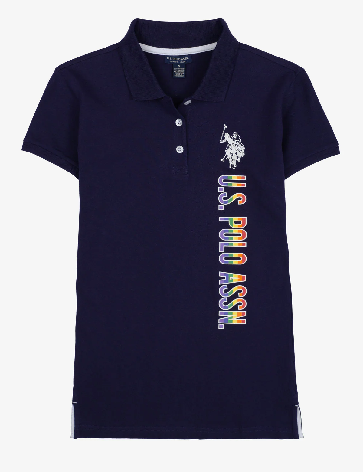 VERTICAL RAINBOW POLO SHIRT - Image 6