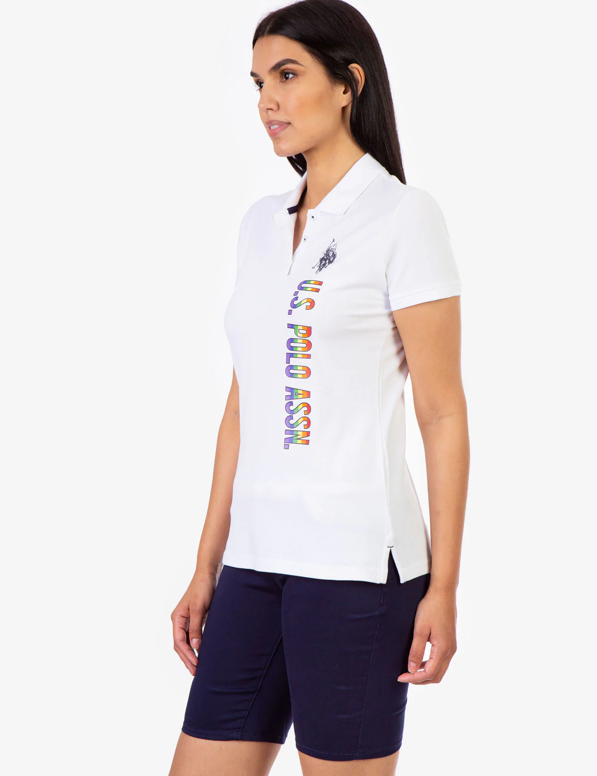 VERTICAL RAINBOW POLO SHIRT - Image 9