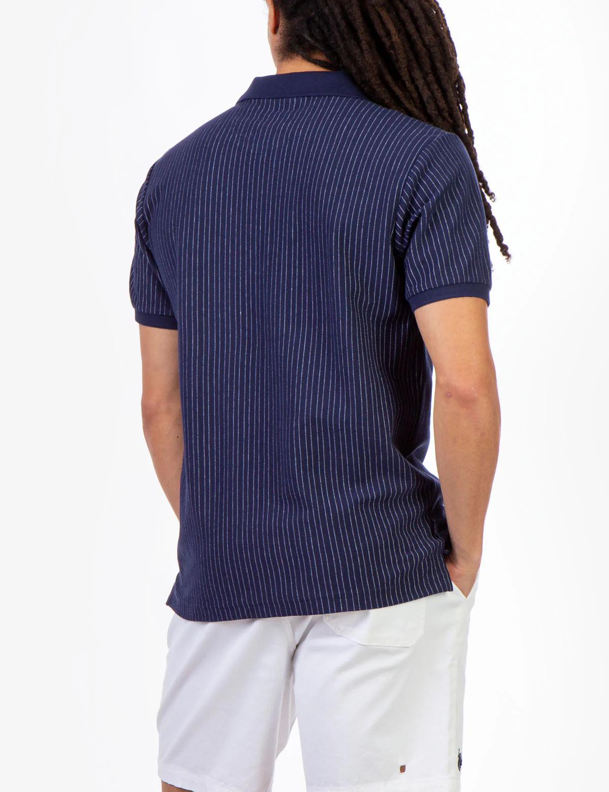 STRIPE RETRO POLO SHIRT - Image 10