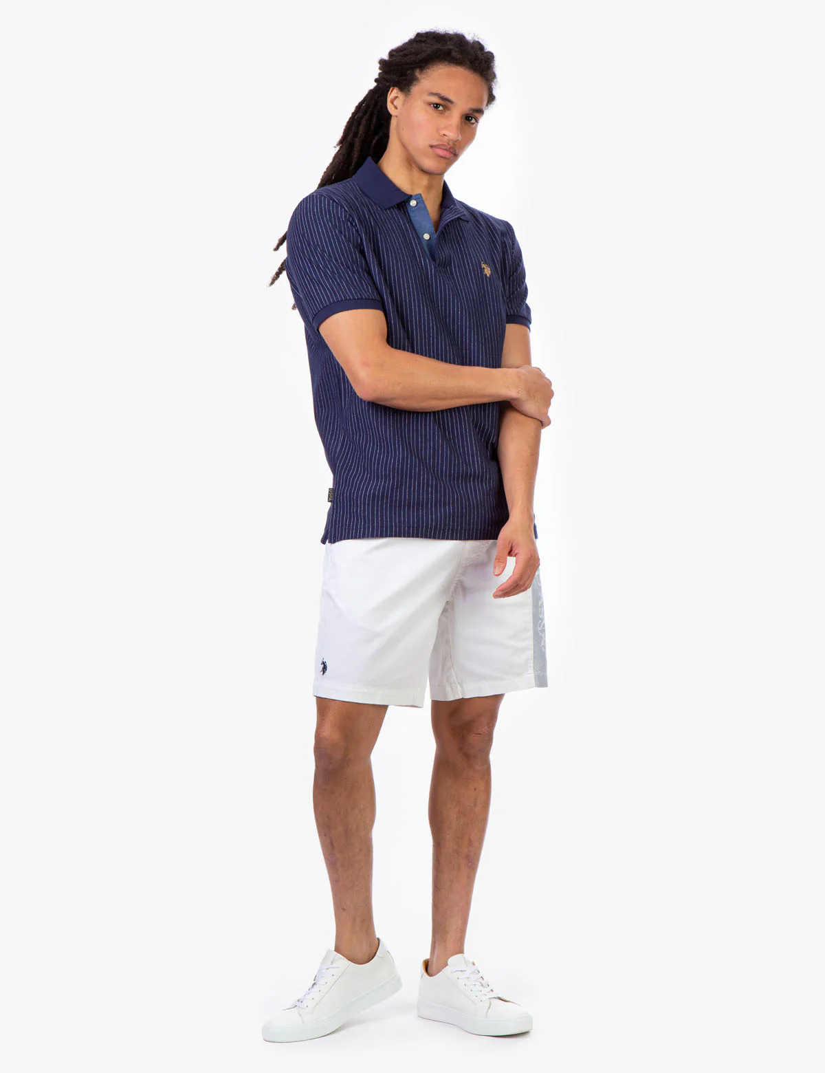 STRIPE RETRO POLO SHIRT - Image 7