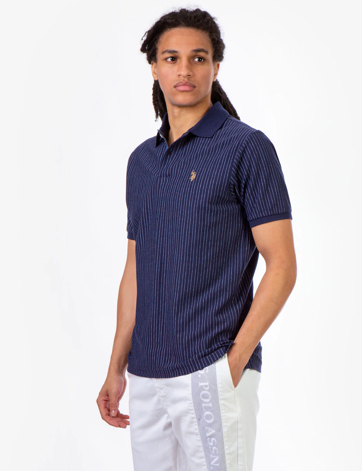 STRIPE RETRO POLO SHIRT - Image 8