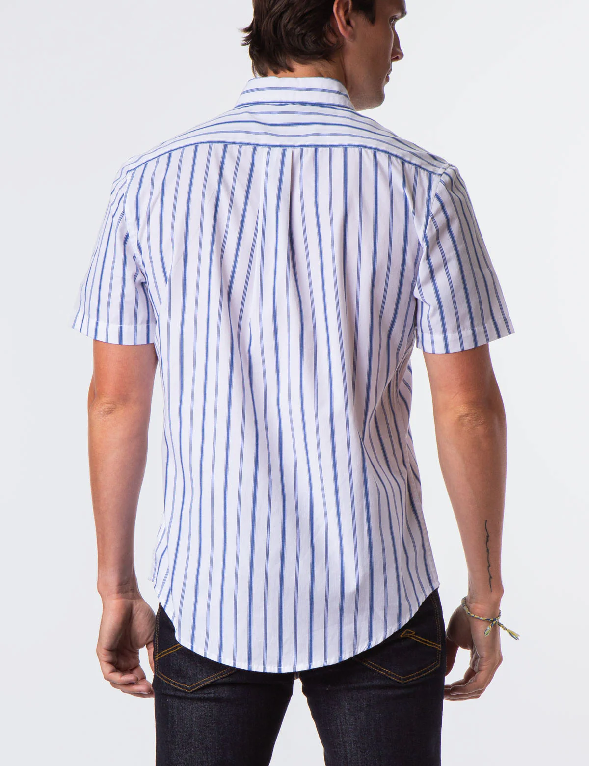 VERTICAL STRIPE POPLIN SHIRT - Image 3