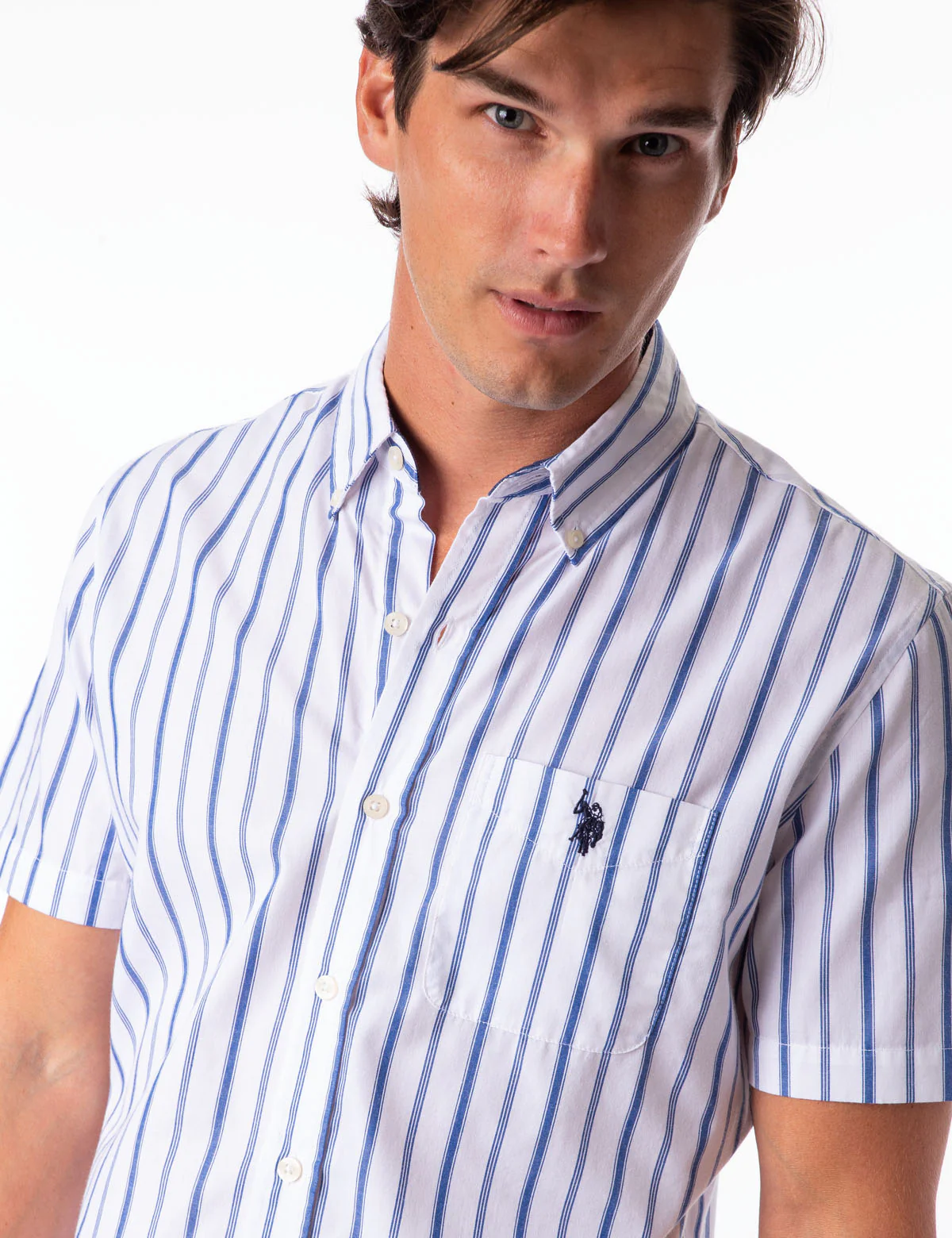 VERTICAL STRIPE POPLIN SHIRT - Image 4