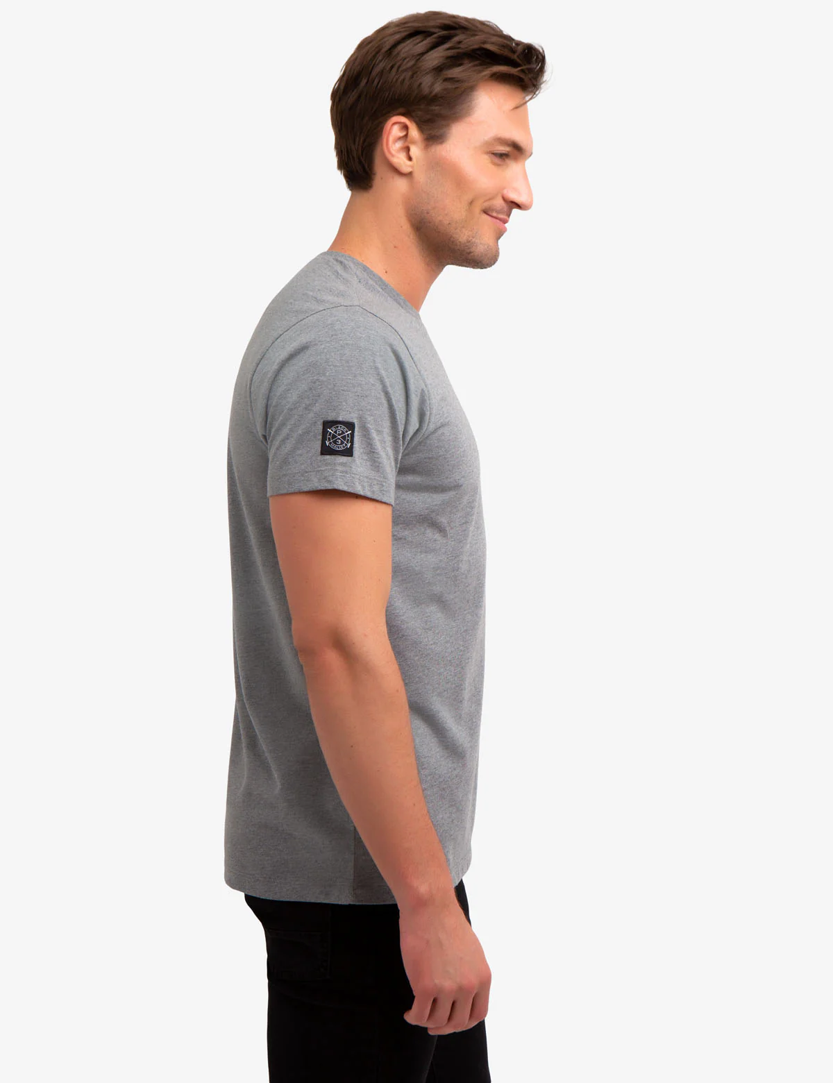 BLACK MALLET EMBOSSED DETAIL T-SHIRT - Image 5