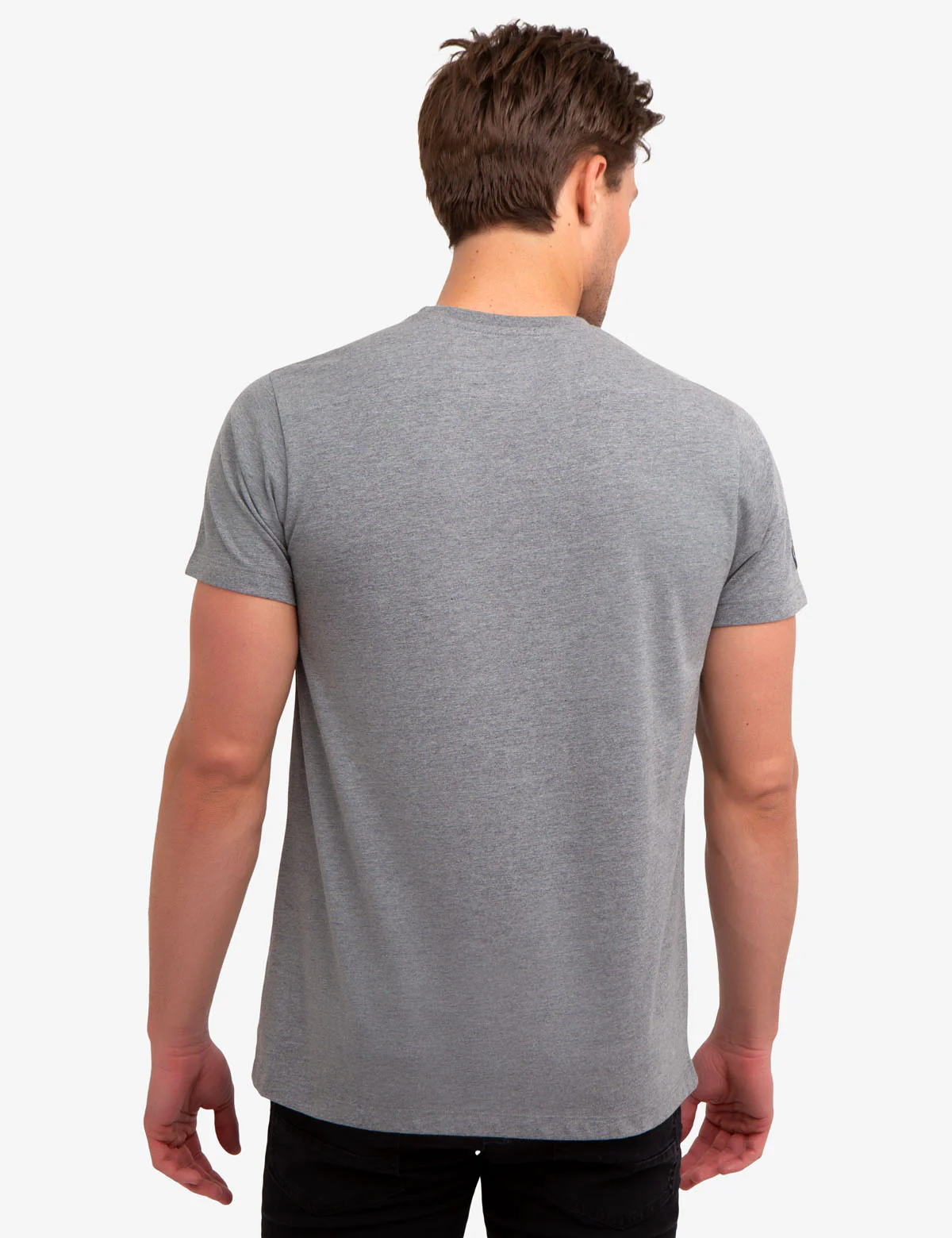 BLACK MALLET EMBOSSED DETAIL T-SHIRT - Image 6