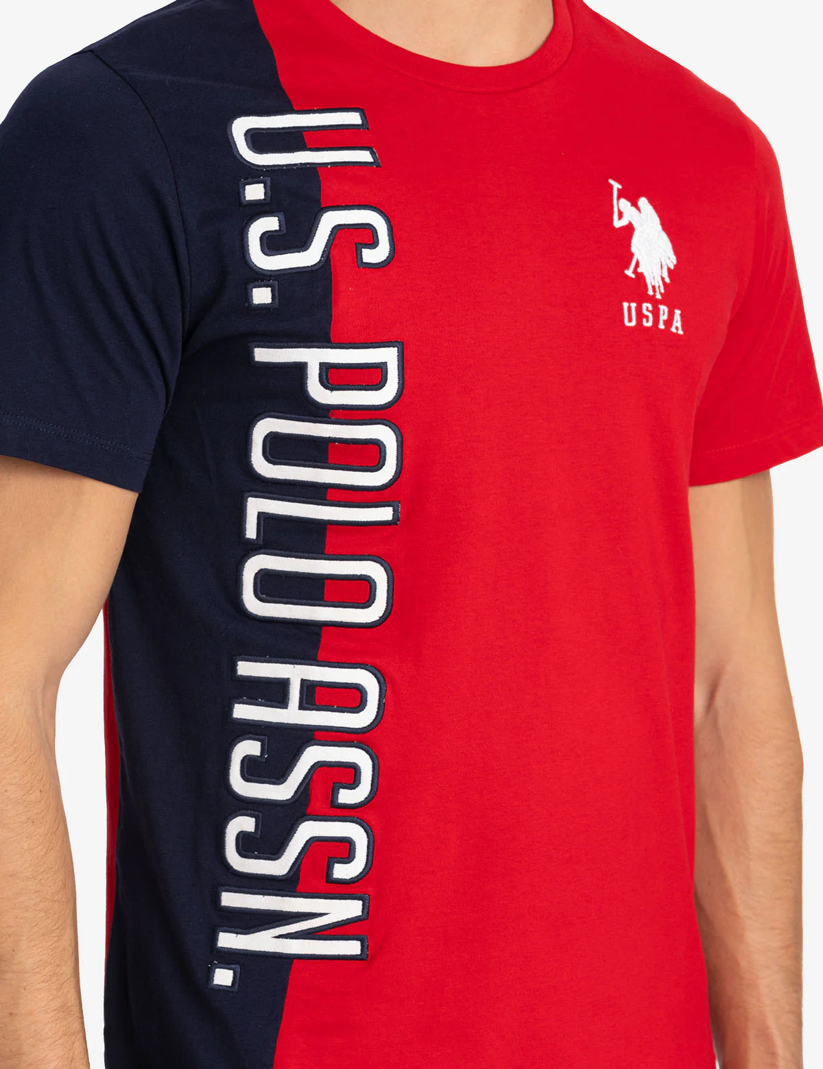 VERTICAL U.S. POLO ASSN. GRAPHIC COLORBLOCK T-SHIR - Image 13