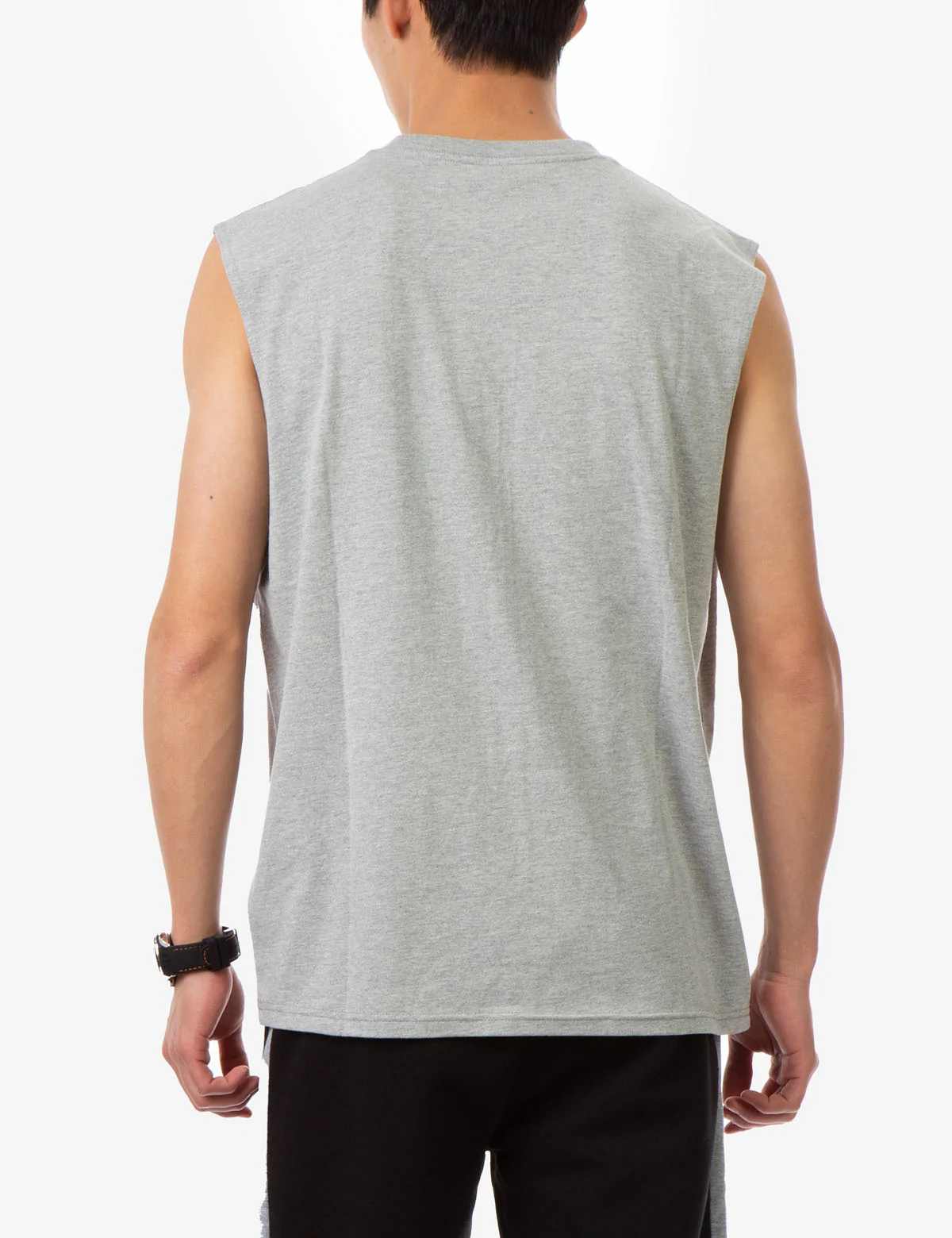 VERTICAL WORDMARK MUSCLE TANK - Image 4
